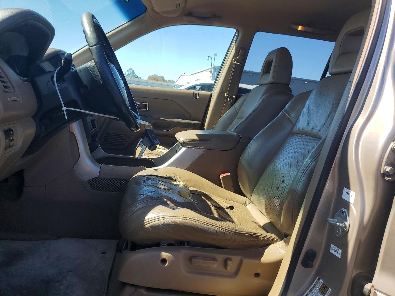 2004 Honda Pilot Exl Золотой vin: 2HKYF18564H556054