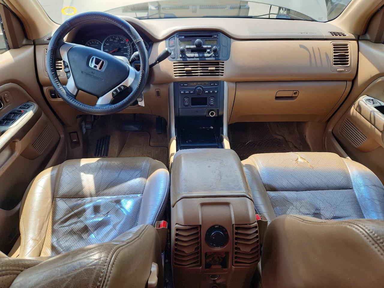 2004 Honda Pilot Exl Золотой vin: 2HKYF18564H556748