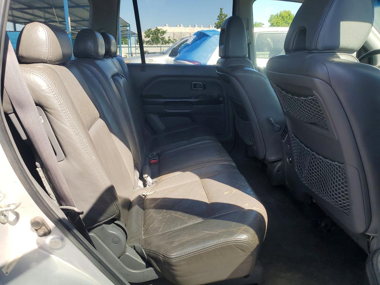 2004 Honda Pilot Exl Silver vin: 2HKYF18564H596263