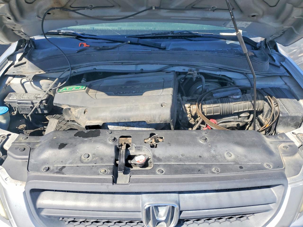 2004 Honda Pilot Exl Silver vin: 2HKYF18564H596263