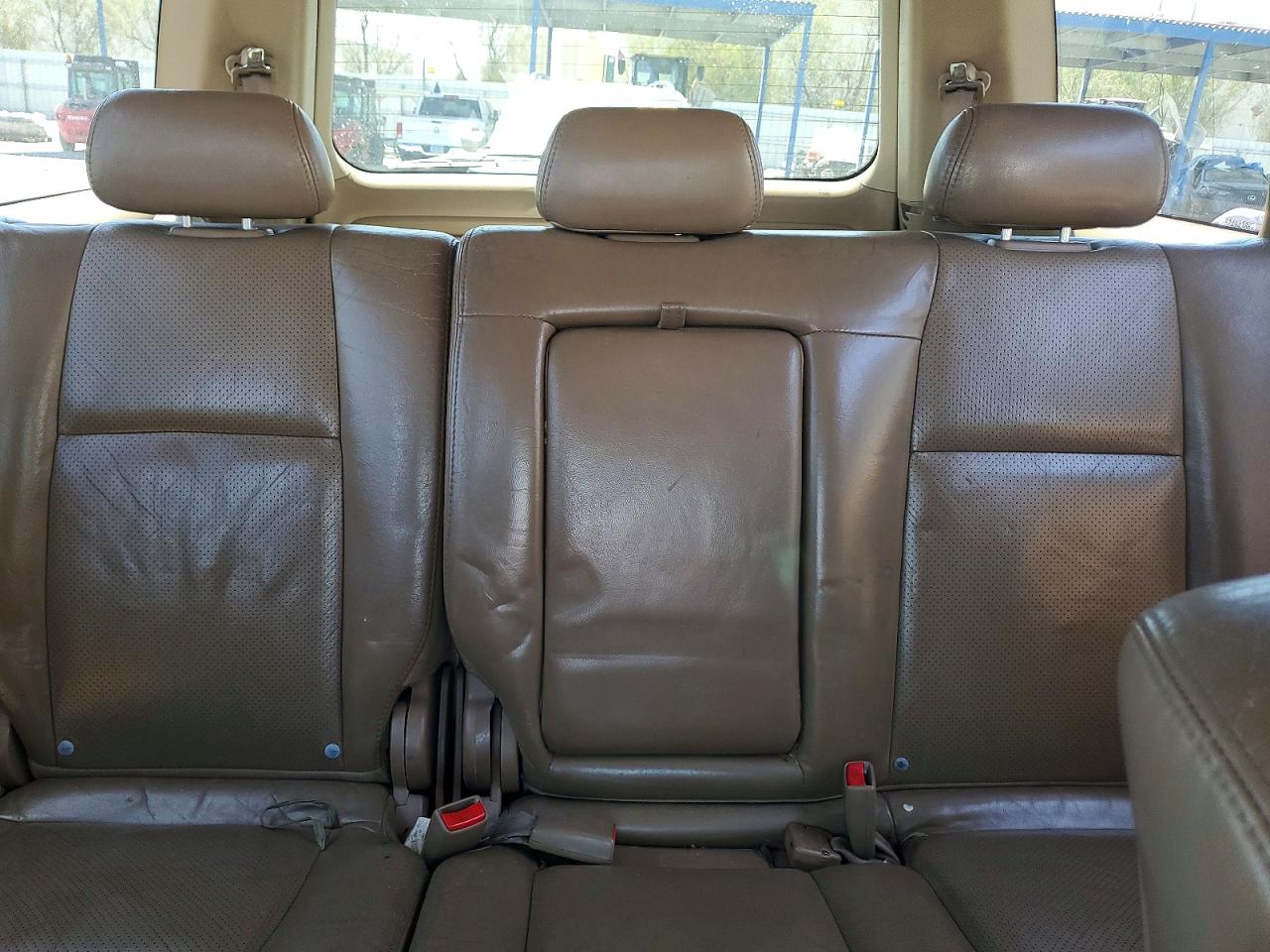 2004 Honda Pilot Exl Red vin: 2HKYF18564H606161