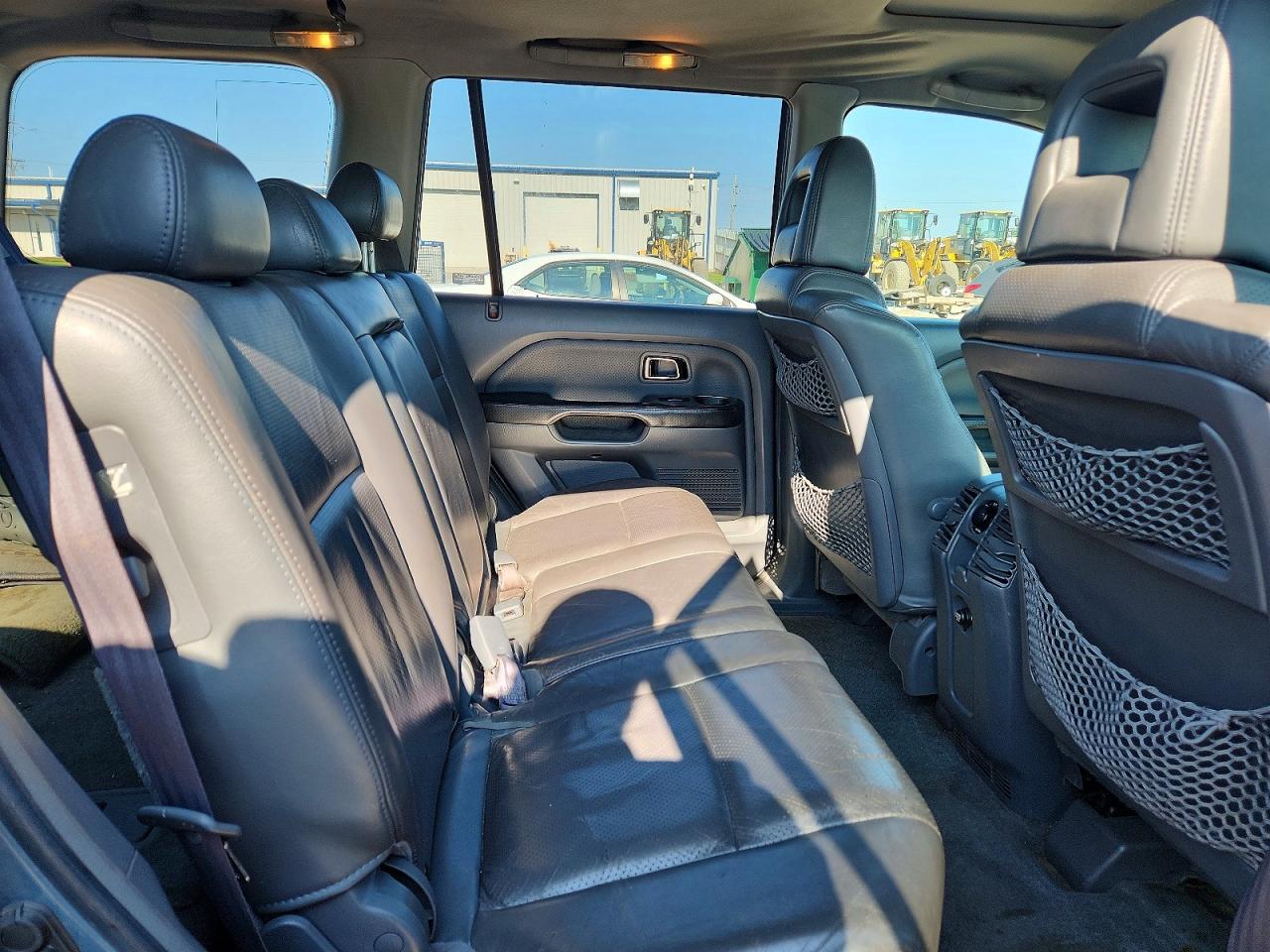 2005 Honda Pilot Exl Blue vin: 2HKYF18565H508023