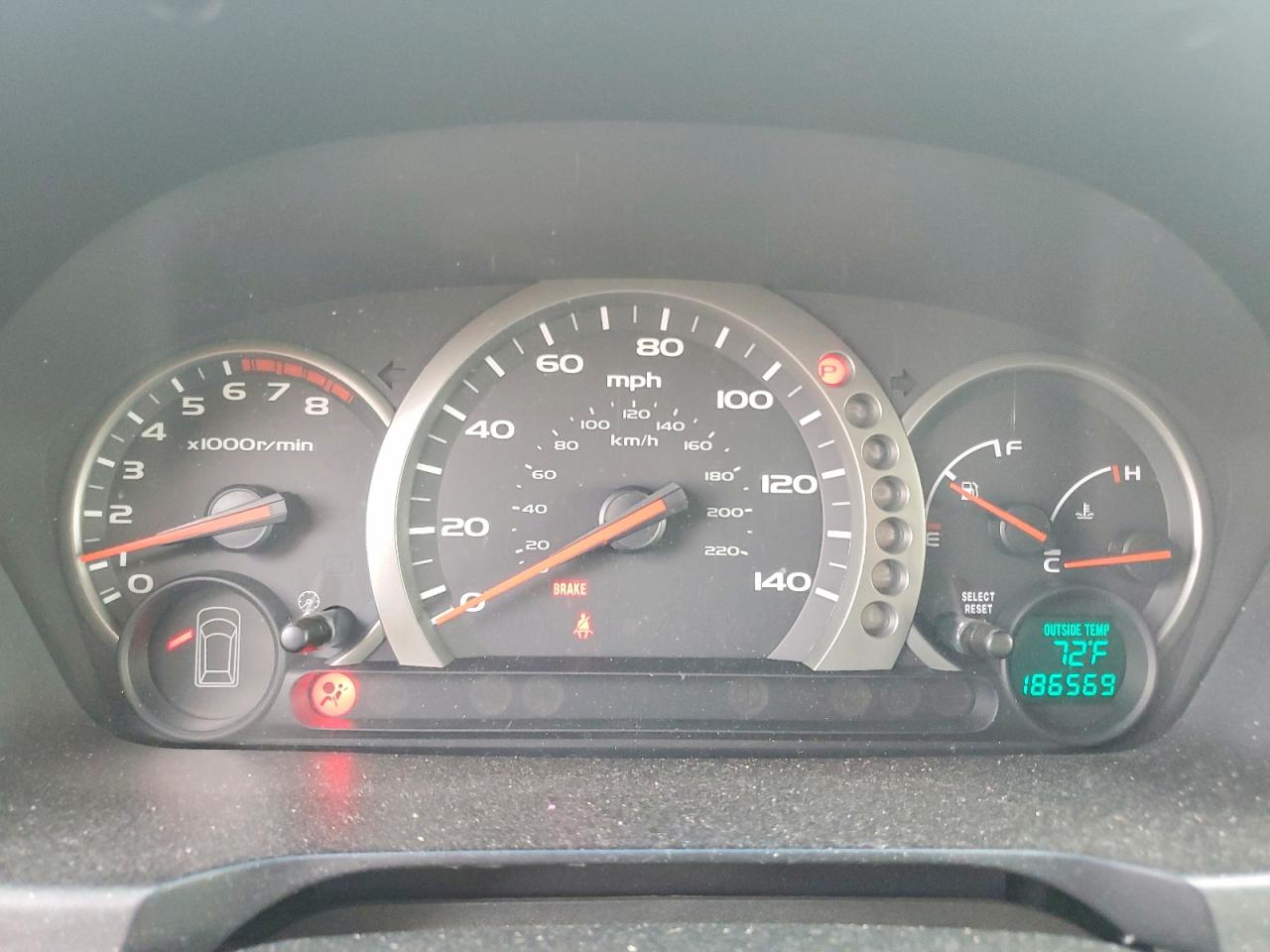 2005 Honda Pilot Exl Blue vin: 2HKYF18565H508023