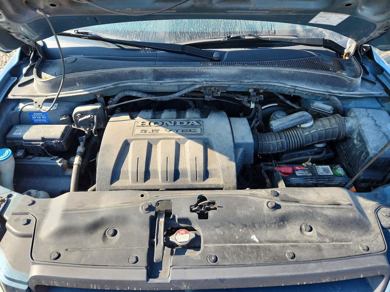 2005 Honda Pilot Exl Blue vin: 2HKYF18565H508023