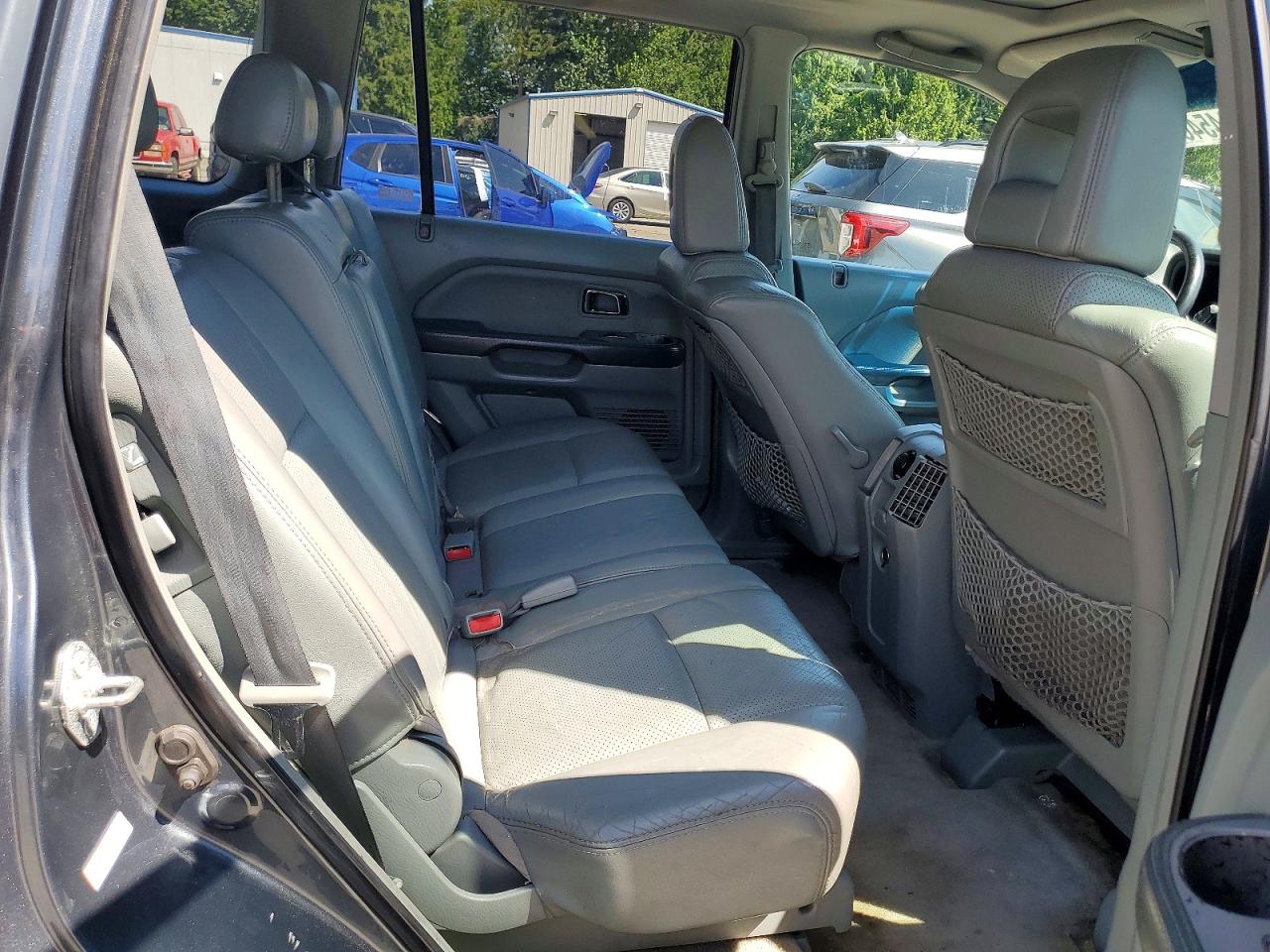 2005 Honda Pilot Exl Gray vin: 2HKYF18565H549638