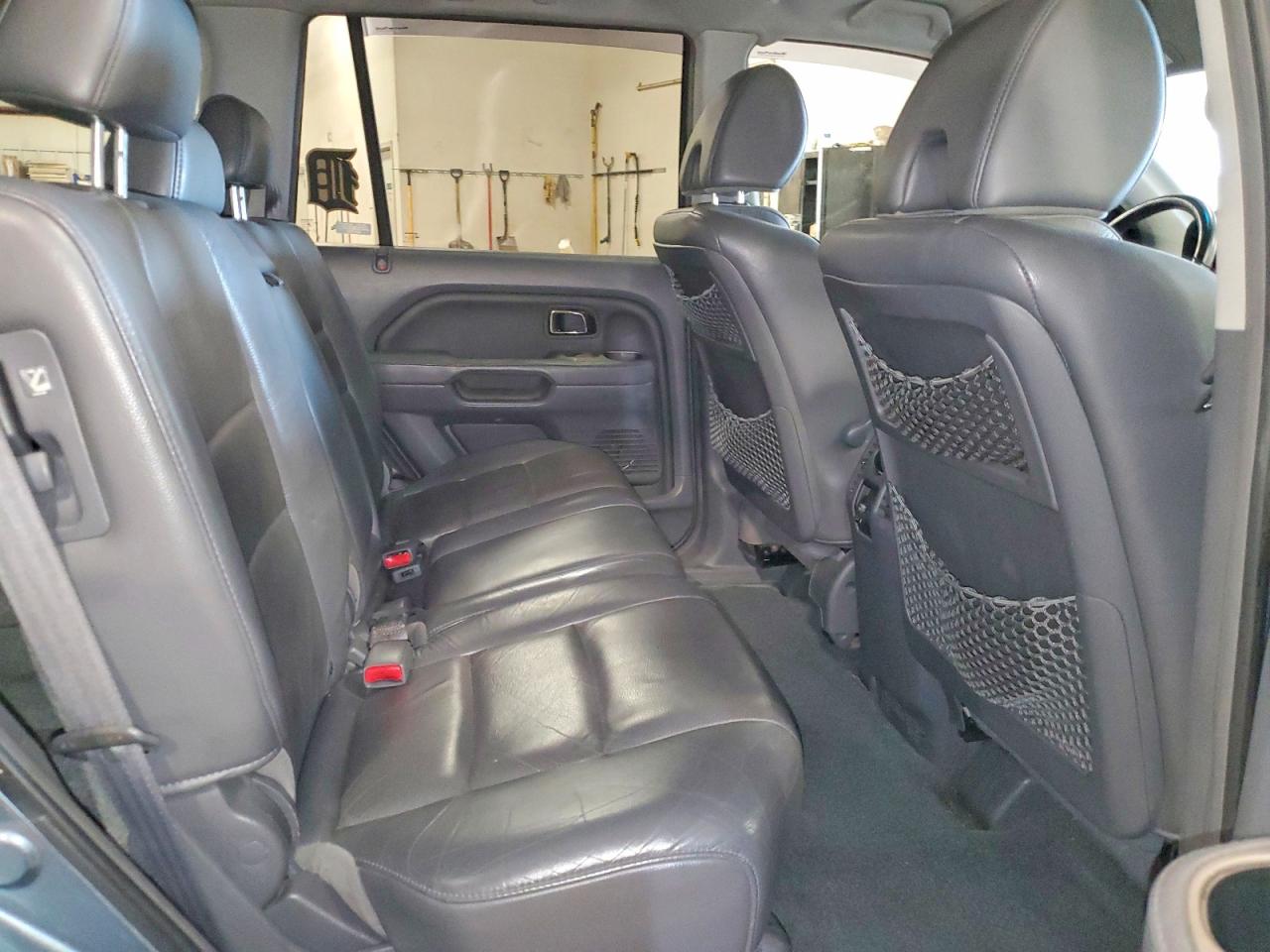 2006 Honda Pilot Ex Blue vin: 2HKYF18566H519427