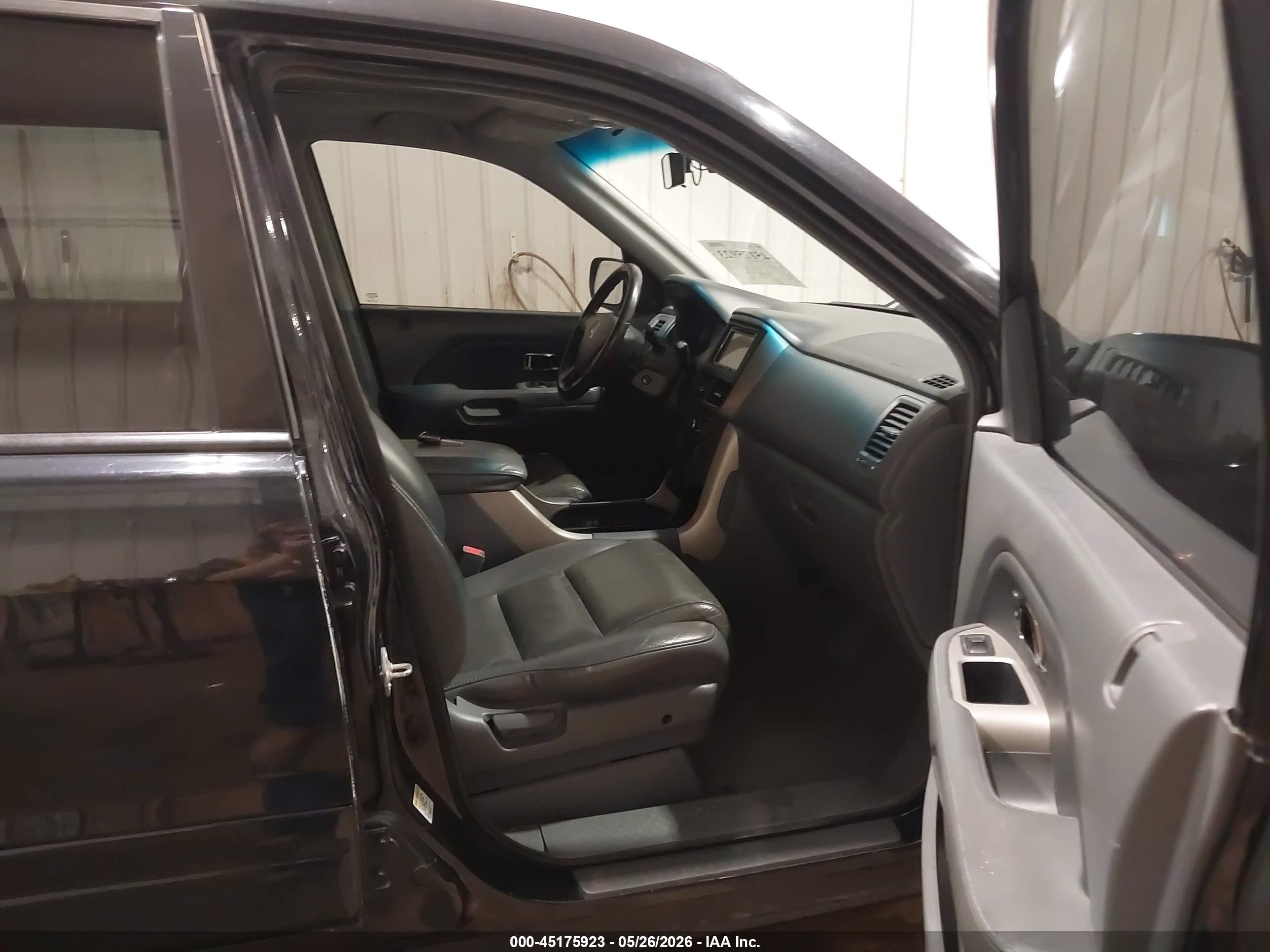 2006 Honda Pilot Ex-l Черный vin: 2HKYF18566H563637