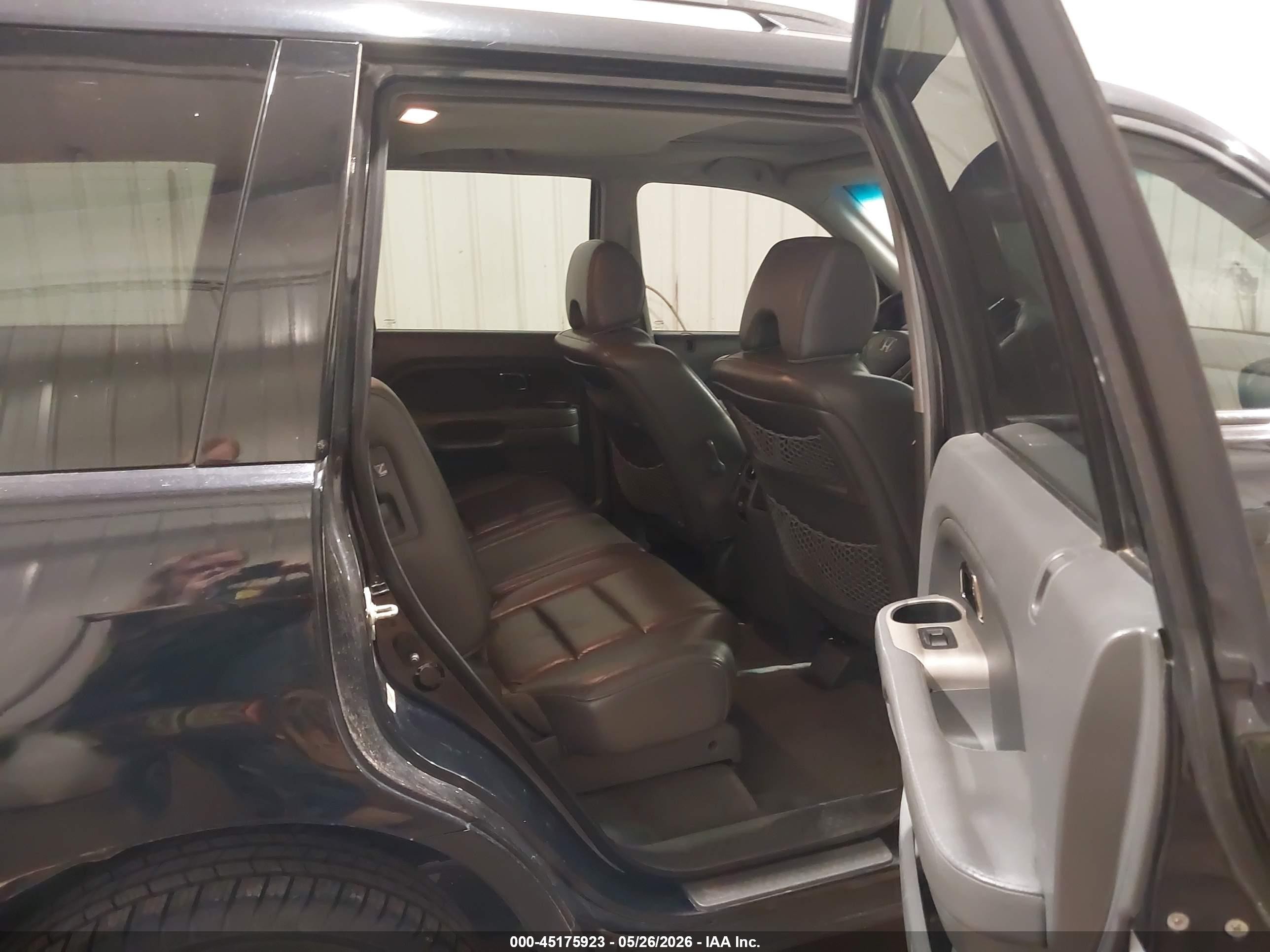 2006 Honda Pilot Ex-l Черный vin: 2HKYF18566H563637