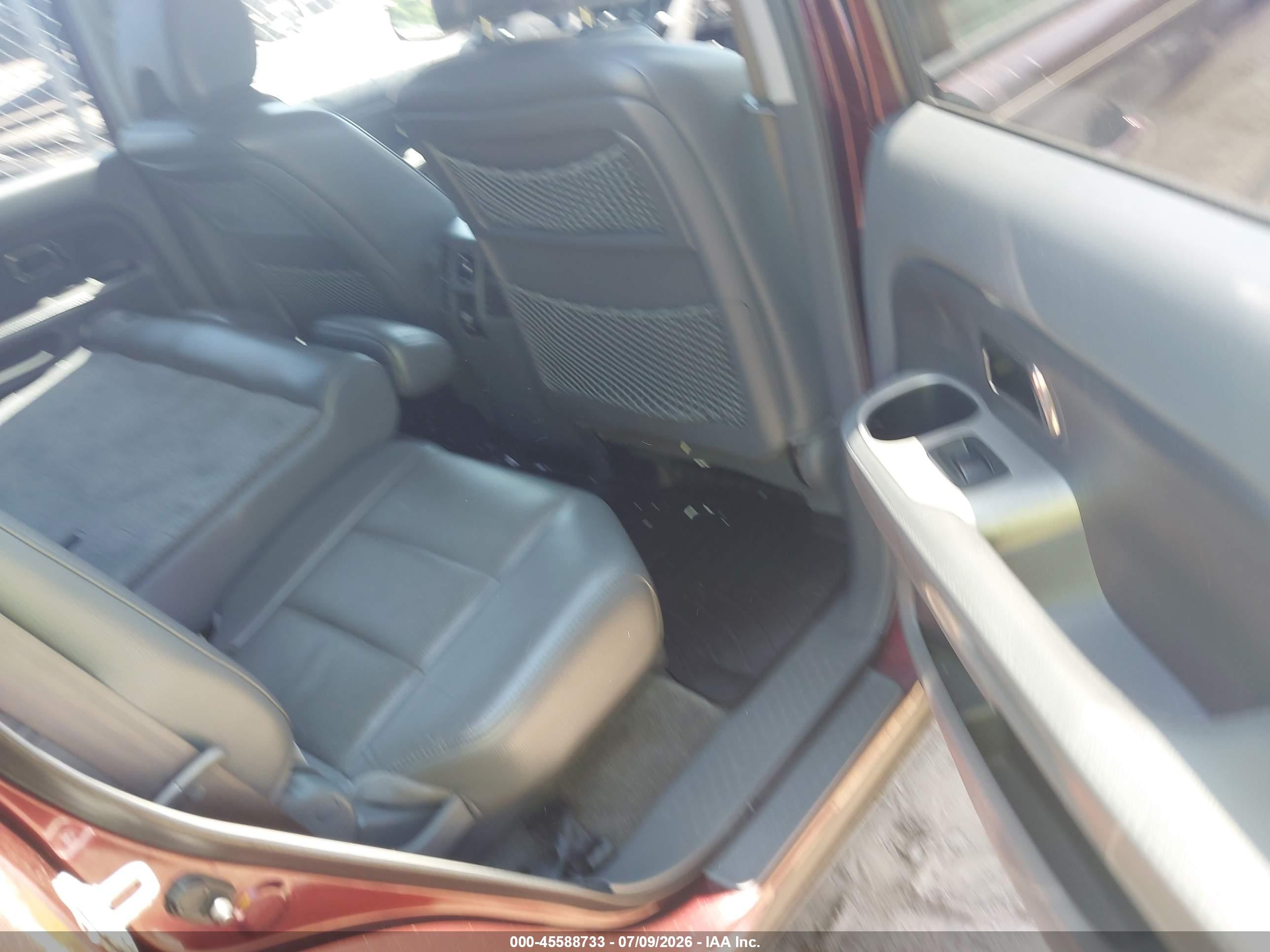 2007 Honda Pilot Ex-l Maroon vin: 2HKYF18567H501091