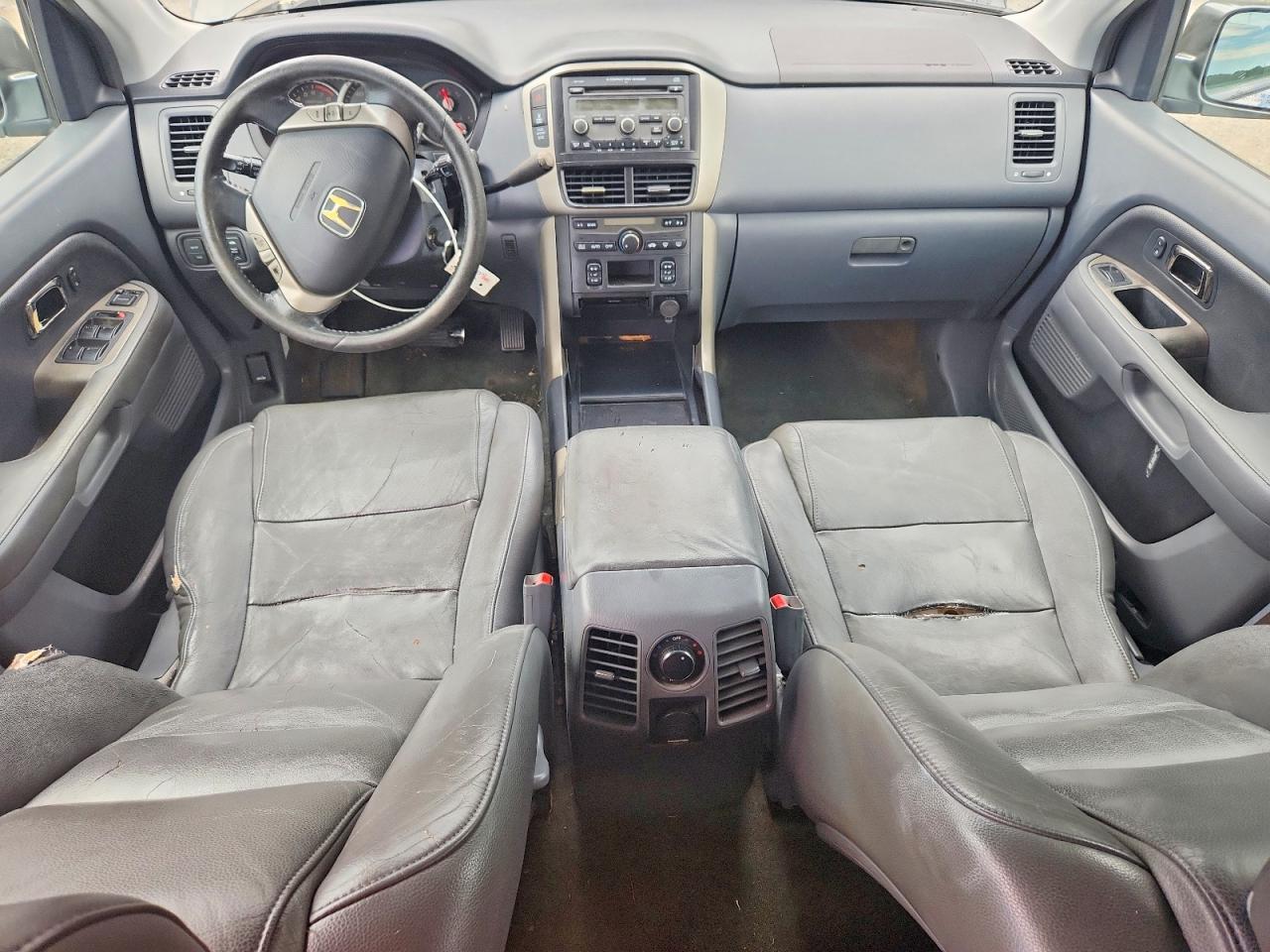 2007 Honda Pilot Exl Серый vin: 2HKYF18567H527321