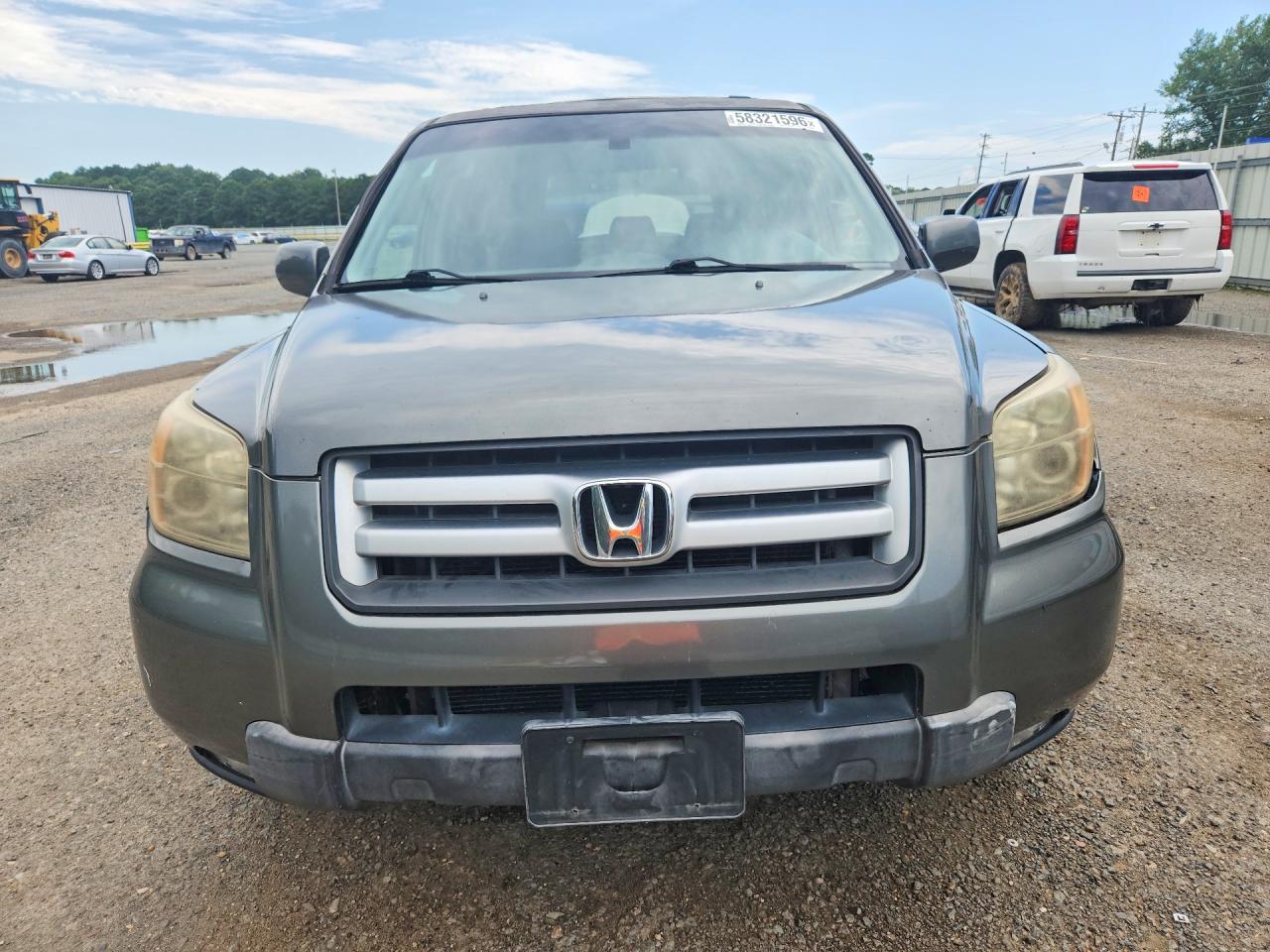 2007 Honda Pilot Exl Серый vin: 2HKYF18567H527321