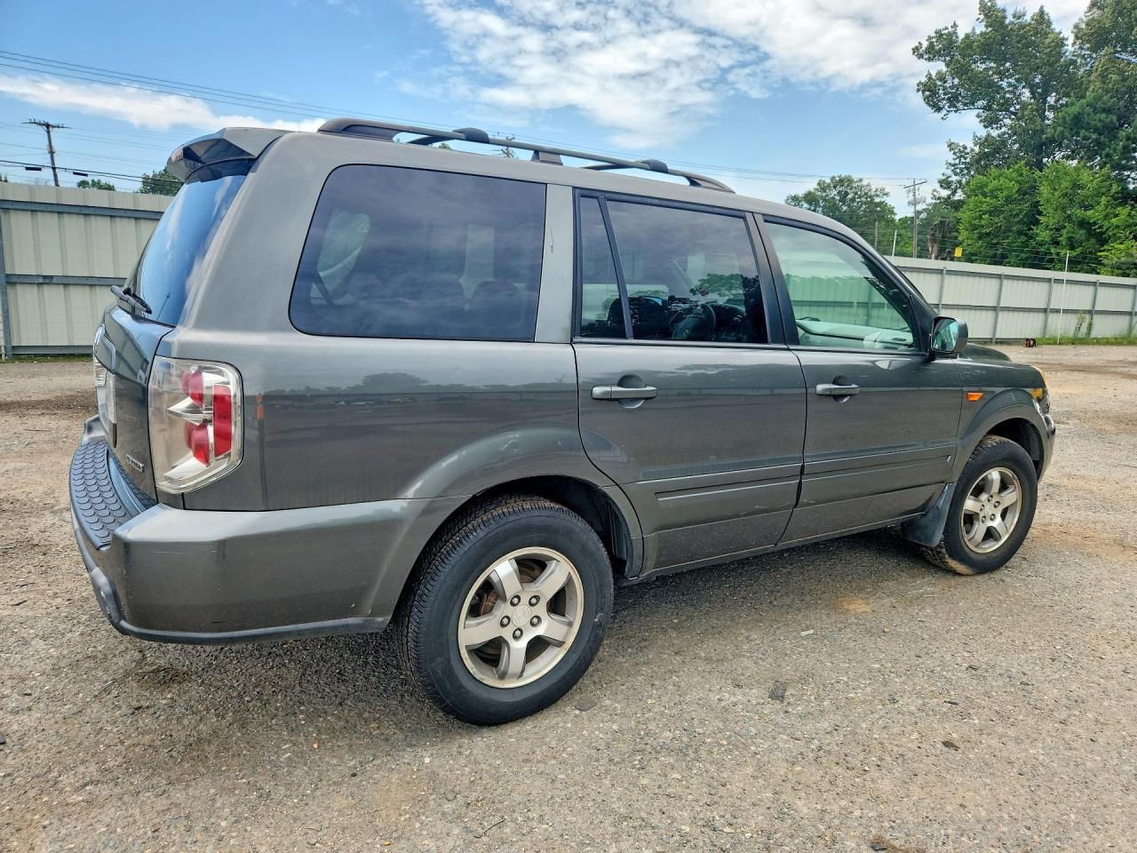 2007 Honda Pilot Exl Серый vin: 2HKYF18567H527321
