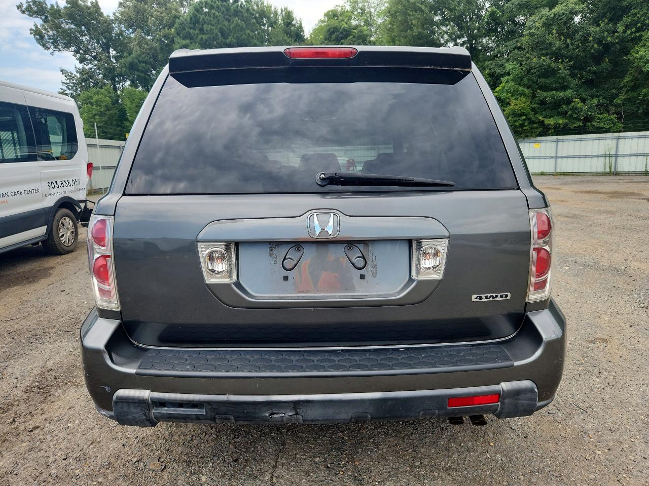 2007 Honda Pilot Exl Серый vin: 2HKYF18567H527321