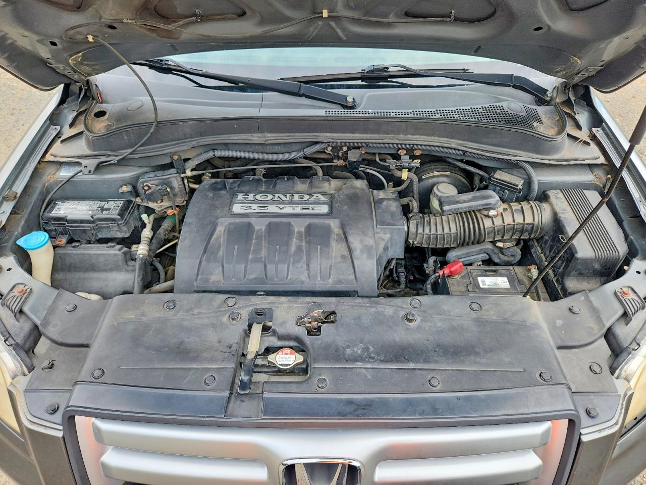 2007 Honda Pilot Exl Серый vin: 2HKYF18567H527321