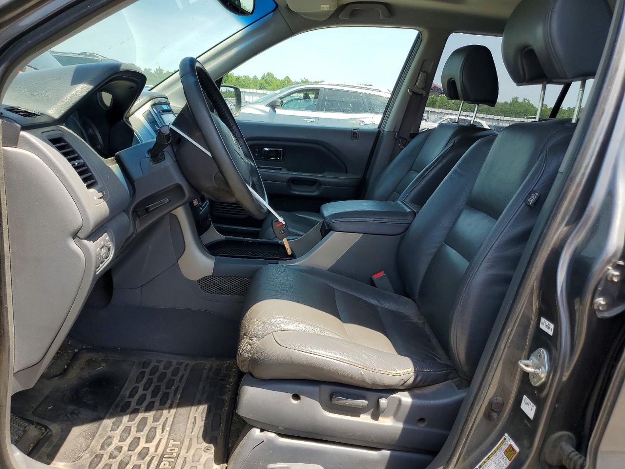 2007 Honda Pilot Exl Gray vin: 2HKYF18567H536231