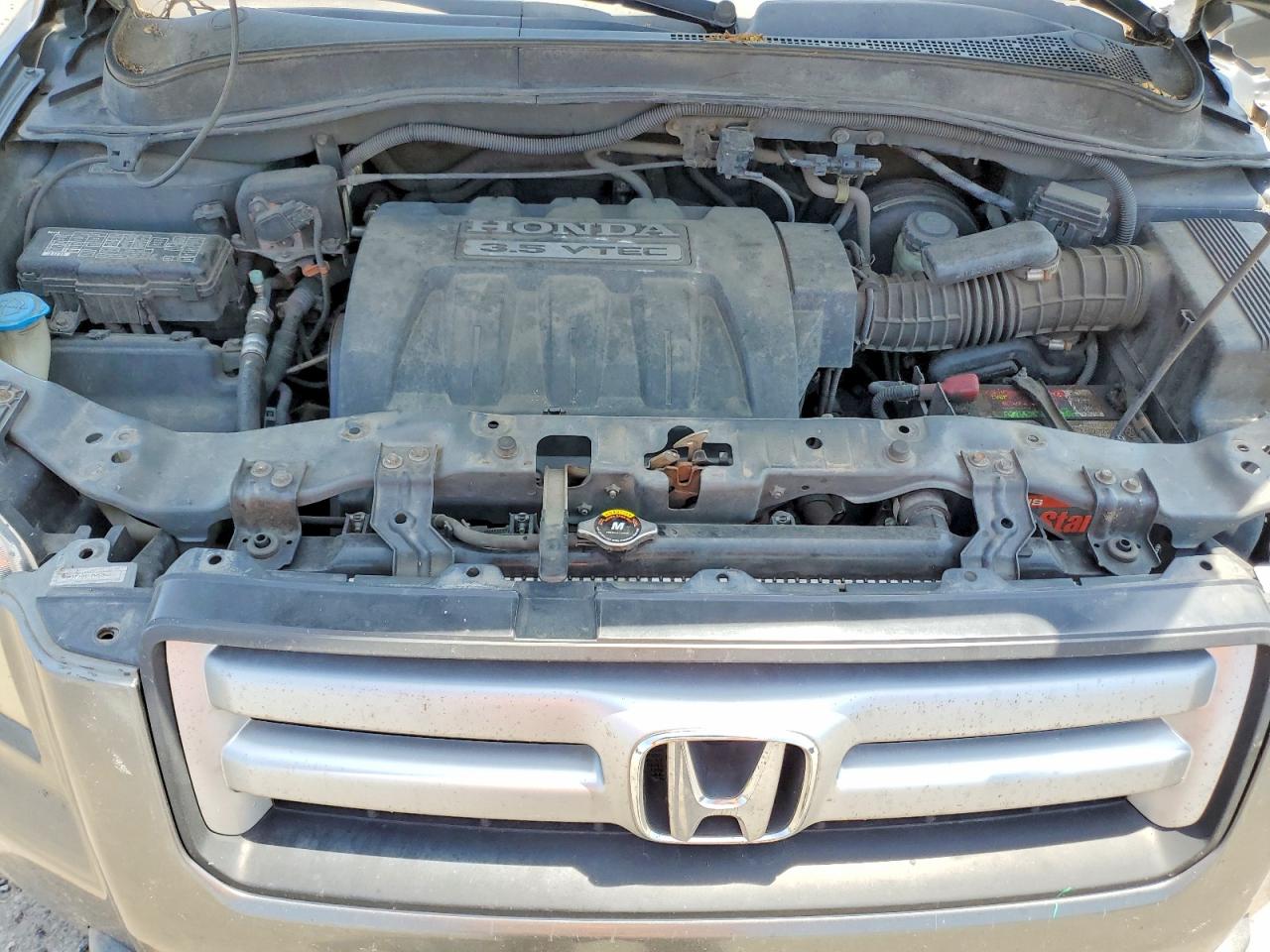 2007 Honda Pilot Exl Gray vin: 2HKYF18567H536231