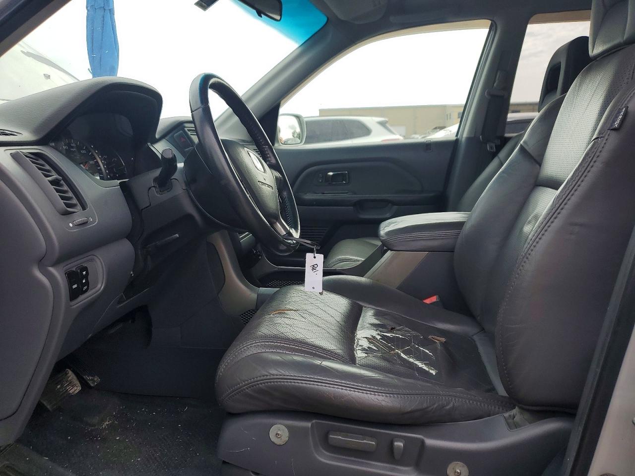 2003 Honda Pilot Exl Gray vin: 2HKYF18573H555218