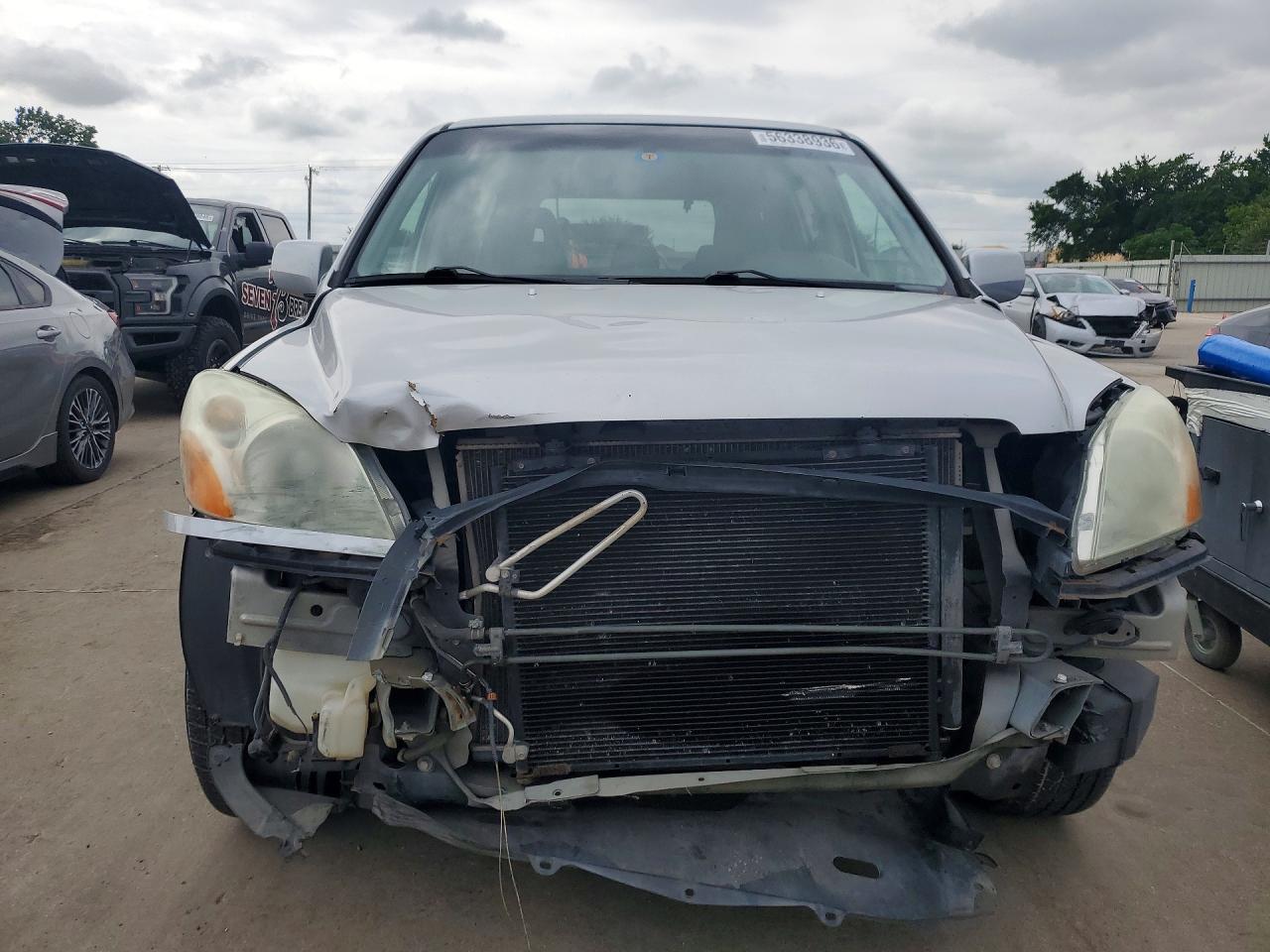 2003 Honda Pilot Exl Gray vin: 2HKYF18573H555218