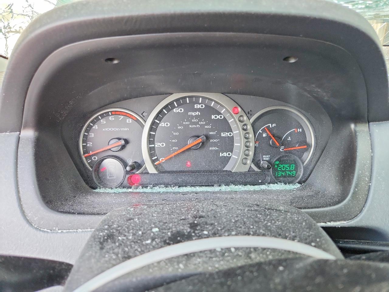 2003 Honda Pilot Exl Синий vin: 2HKYF18573H559821