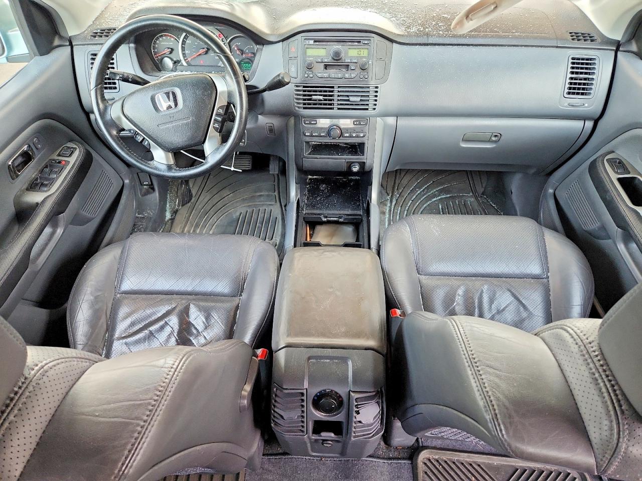 2003 Honda Pilot Exl Синий vin: 2HKYF18573H559821