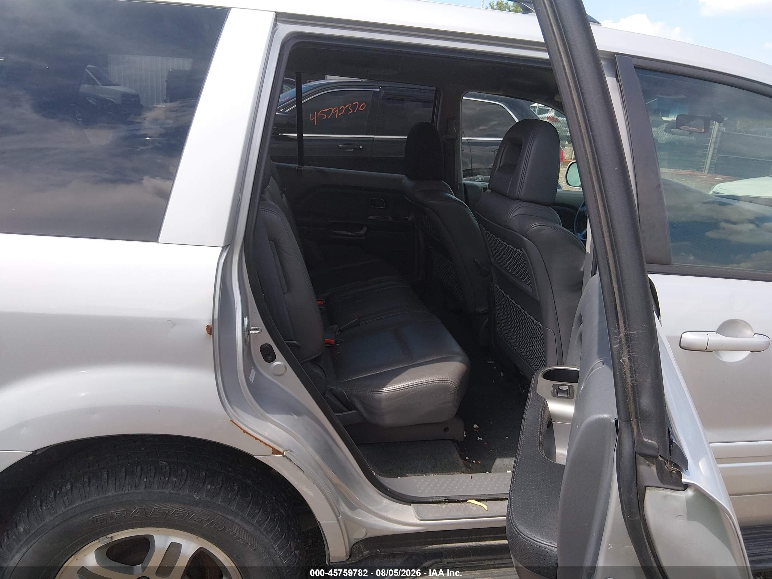2004 Honda Pilot Ex-l Серебряный vin: 2HKYF18574H529834