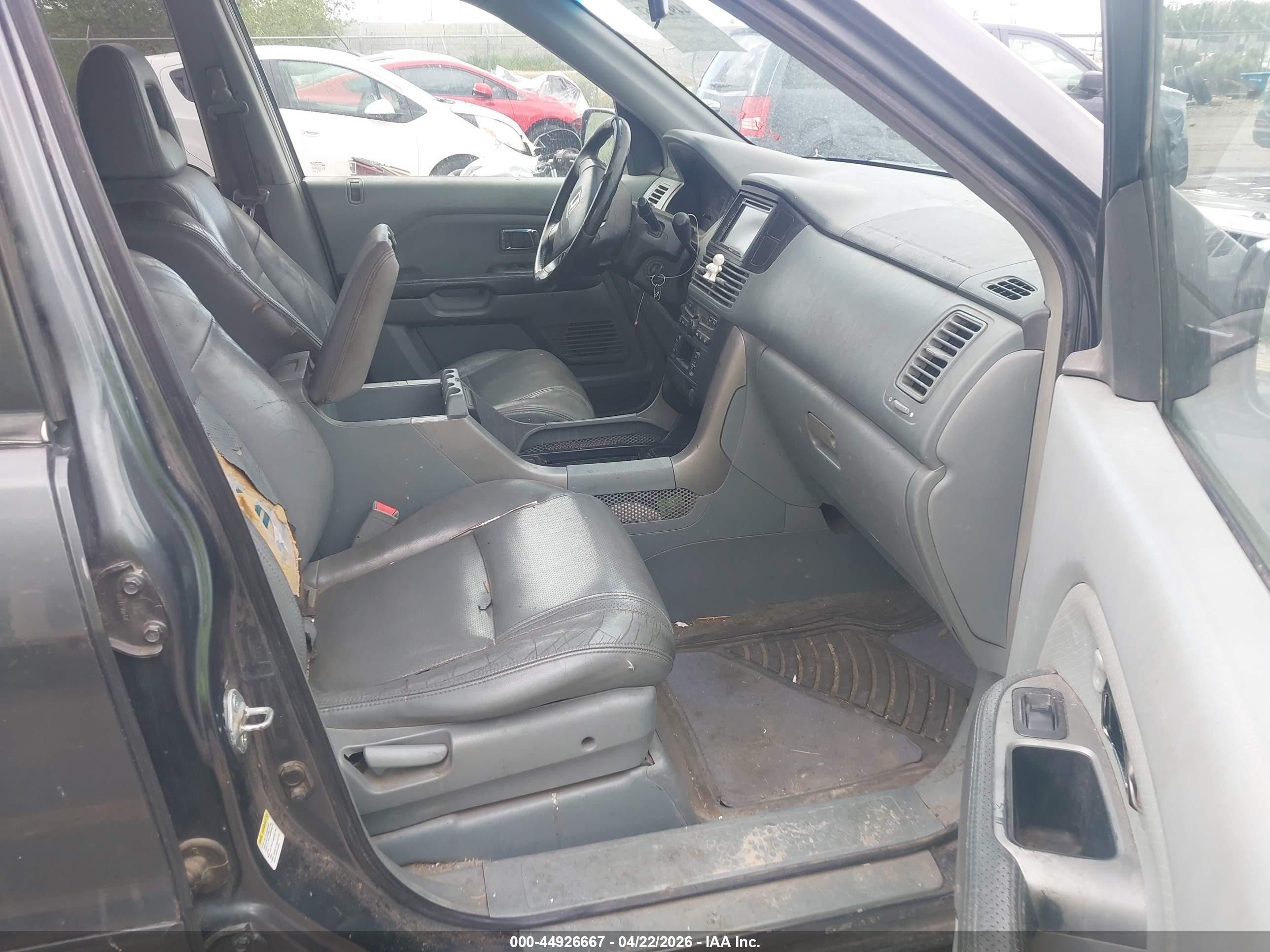 2004 Honda Pilot Ex-l Синий vin: 2HKYF18574H561828