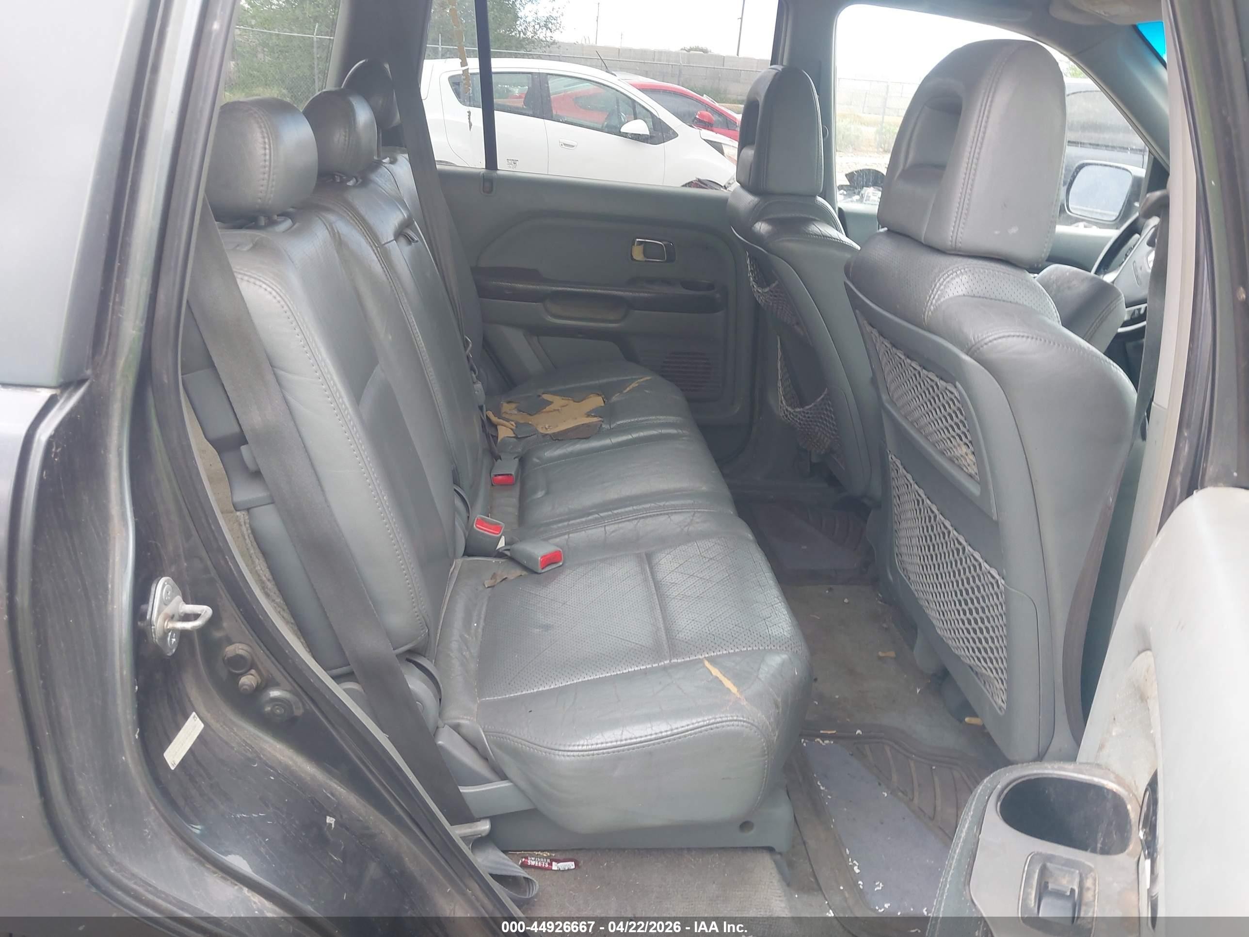 2004 Honda Pilot Ex-l Синий vin: 2HKYF18574H561828