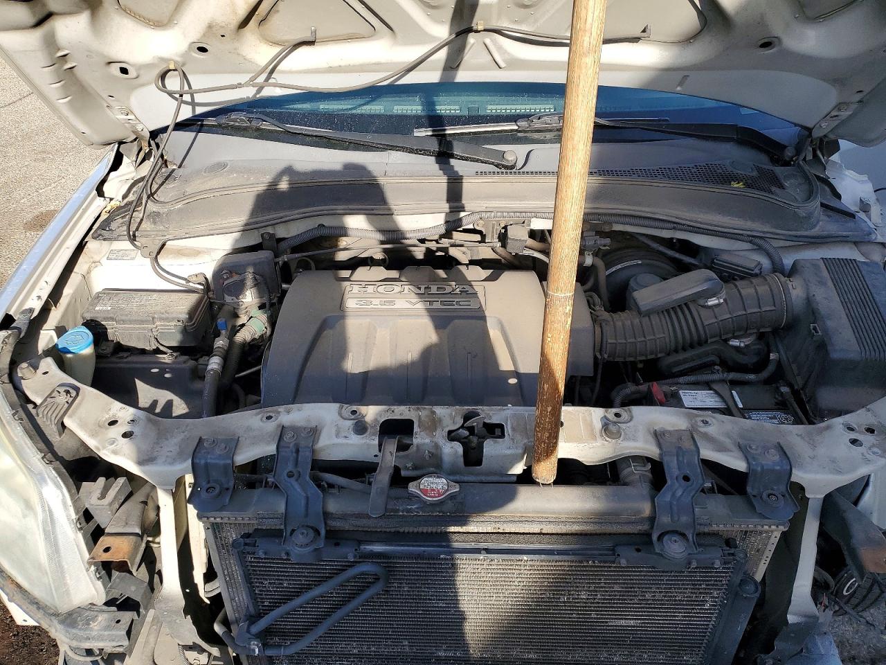 2006 Honda Pilot Ex Silver vin: 2HKYF18576H500689