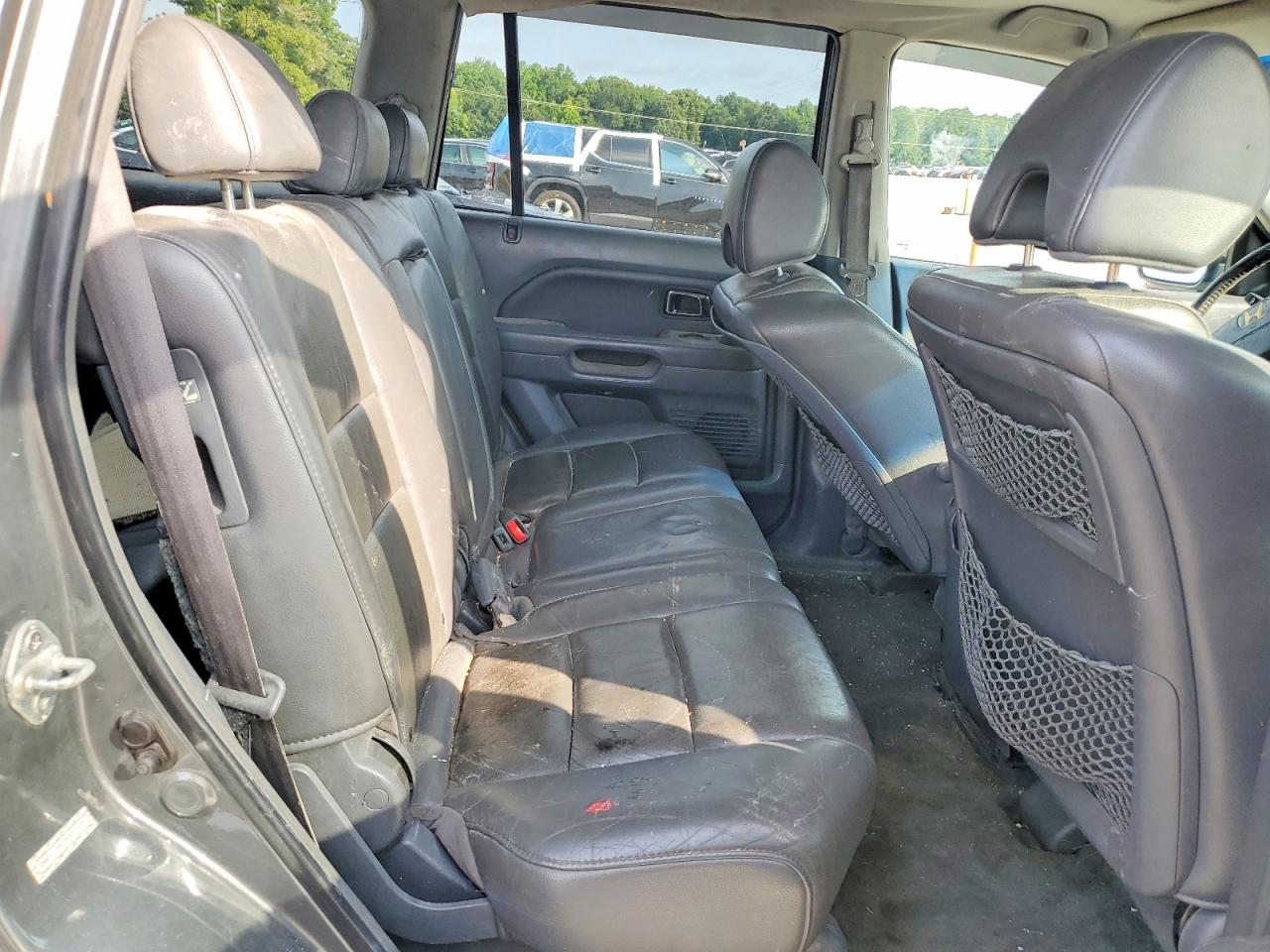 2007 Honda Pilot Exl Gray vin: 2HKYF18577H507739