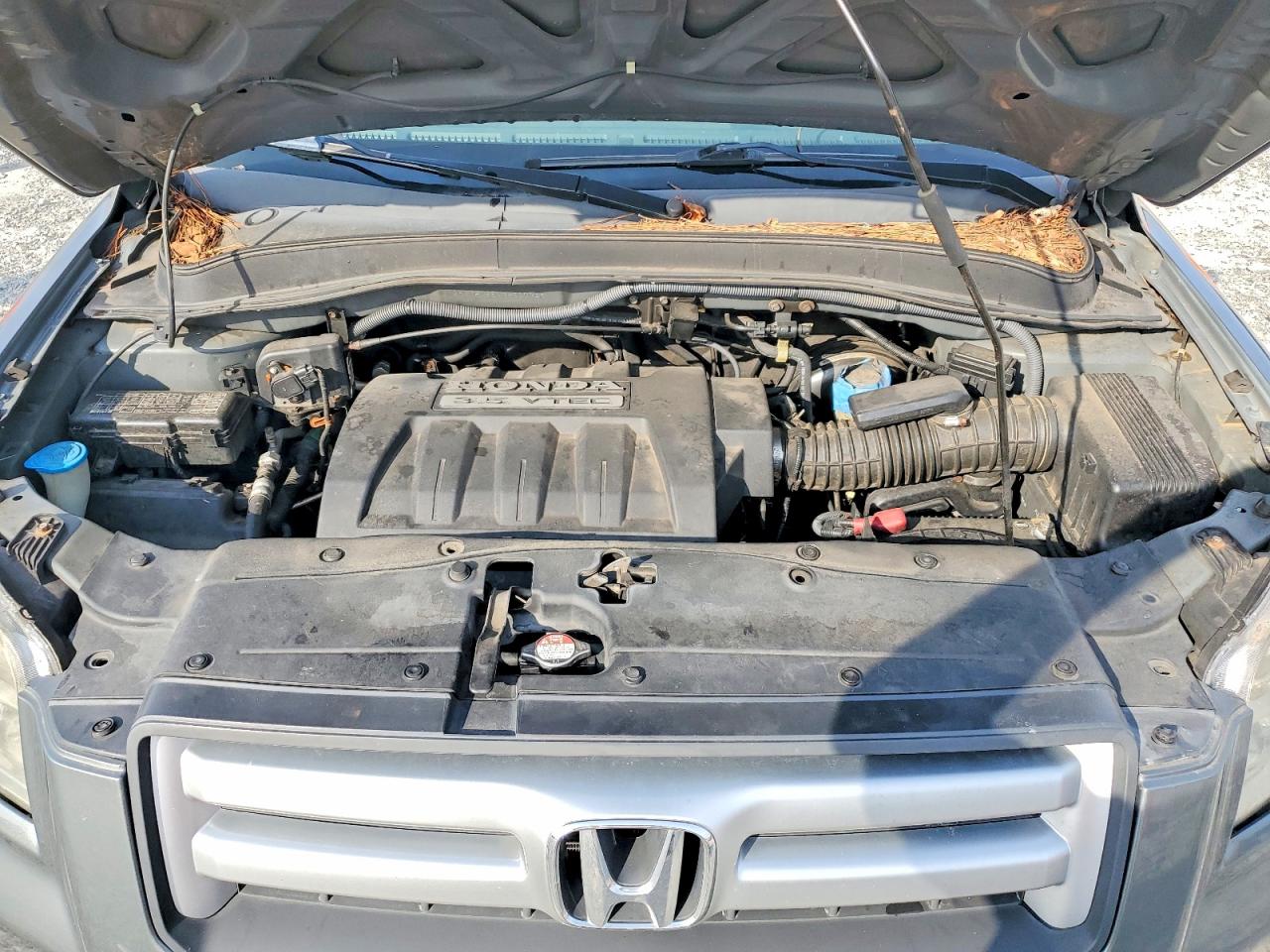 2007 Honda Pilot Exl Gray vin: 2HKYF18577H507739
