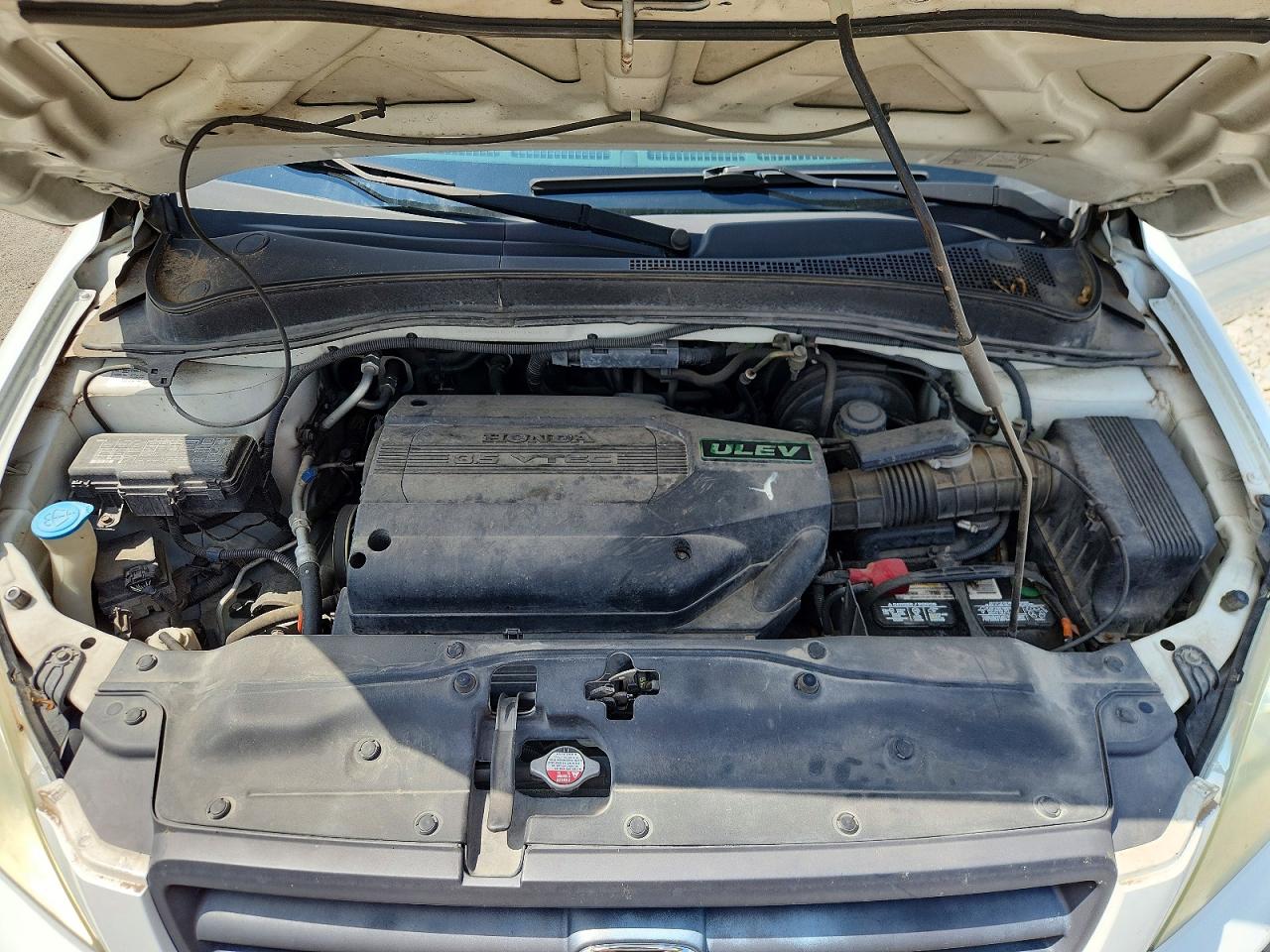 2003 Honda Pilot Exl White vin: 2HKYF18583H616589