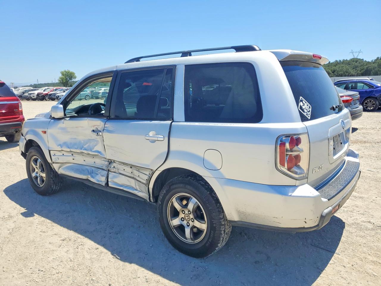2006 Honda Pilot Ex Серебряный vin: 2HKYF18586H532650