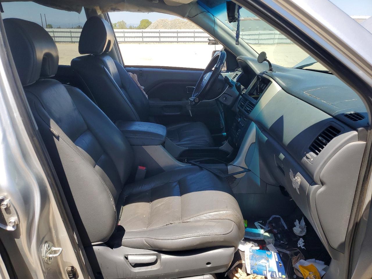 2006 Honda Pilot Ex Серебряный vin: 2HKYF18586H532650