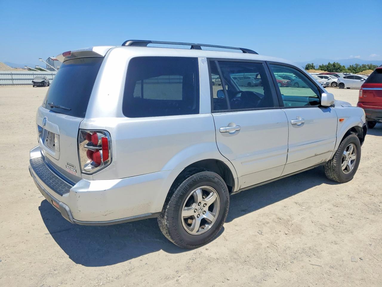 2006 Honda Pilot Ex Серебряный vin: 2HKYF18586H532650
