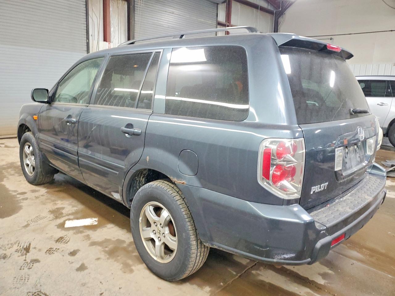 2006 Honda Pilot Ex Gray vin: 2HKYF18586H561209