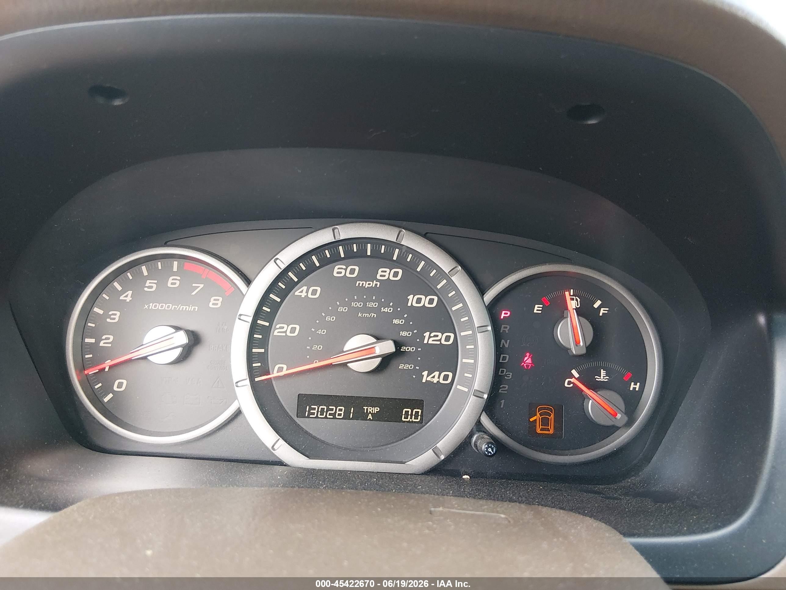2007 Honda Pilot Ex-l Бежевый vin: 2HKYF18587H506972