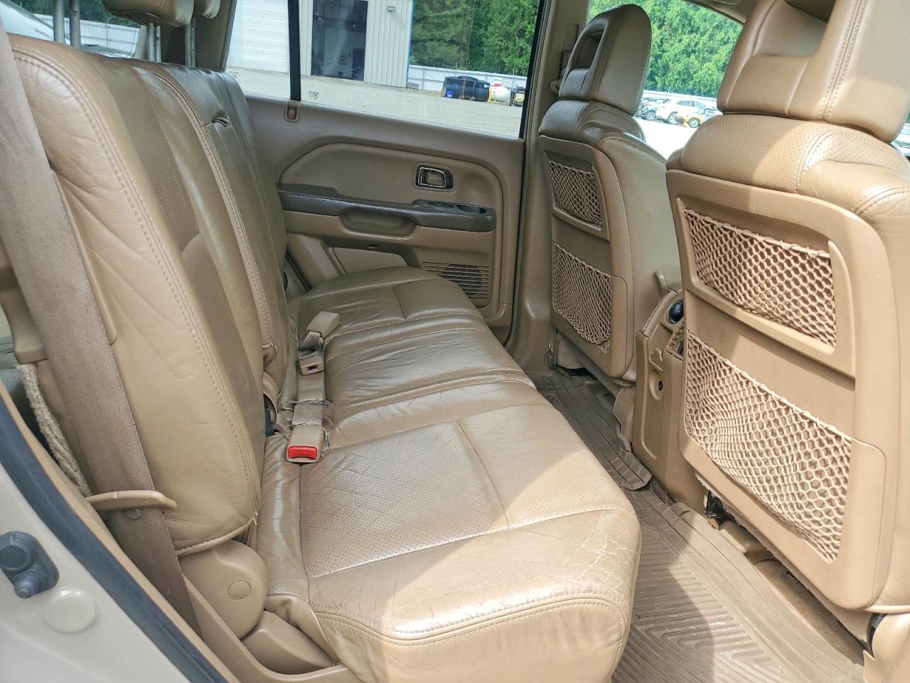 2003 Honda Pilot Exl Tan vin: 2HKYF18593H586387