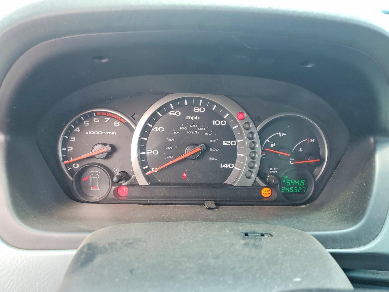 2003 Honda Pilot Exl Белый vin: 2HKYF18593H616214