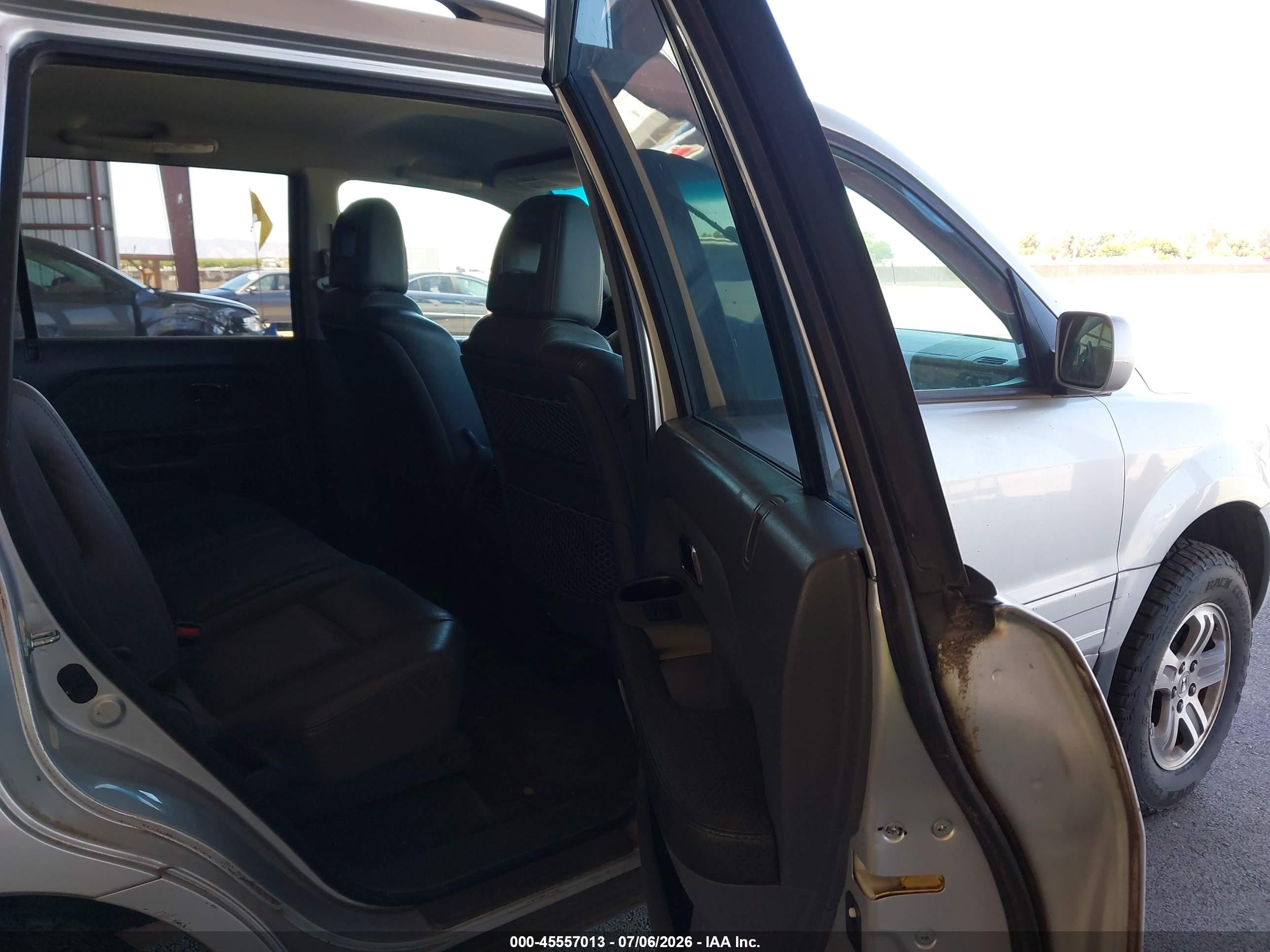 2004 Honda Pilot Ex-l Серебряный vin: 2HKYF18594H522416