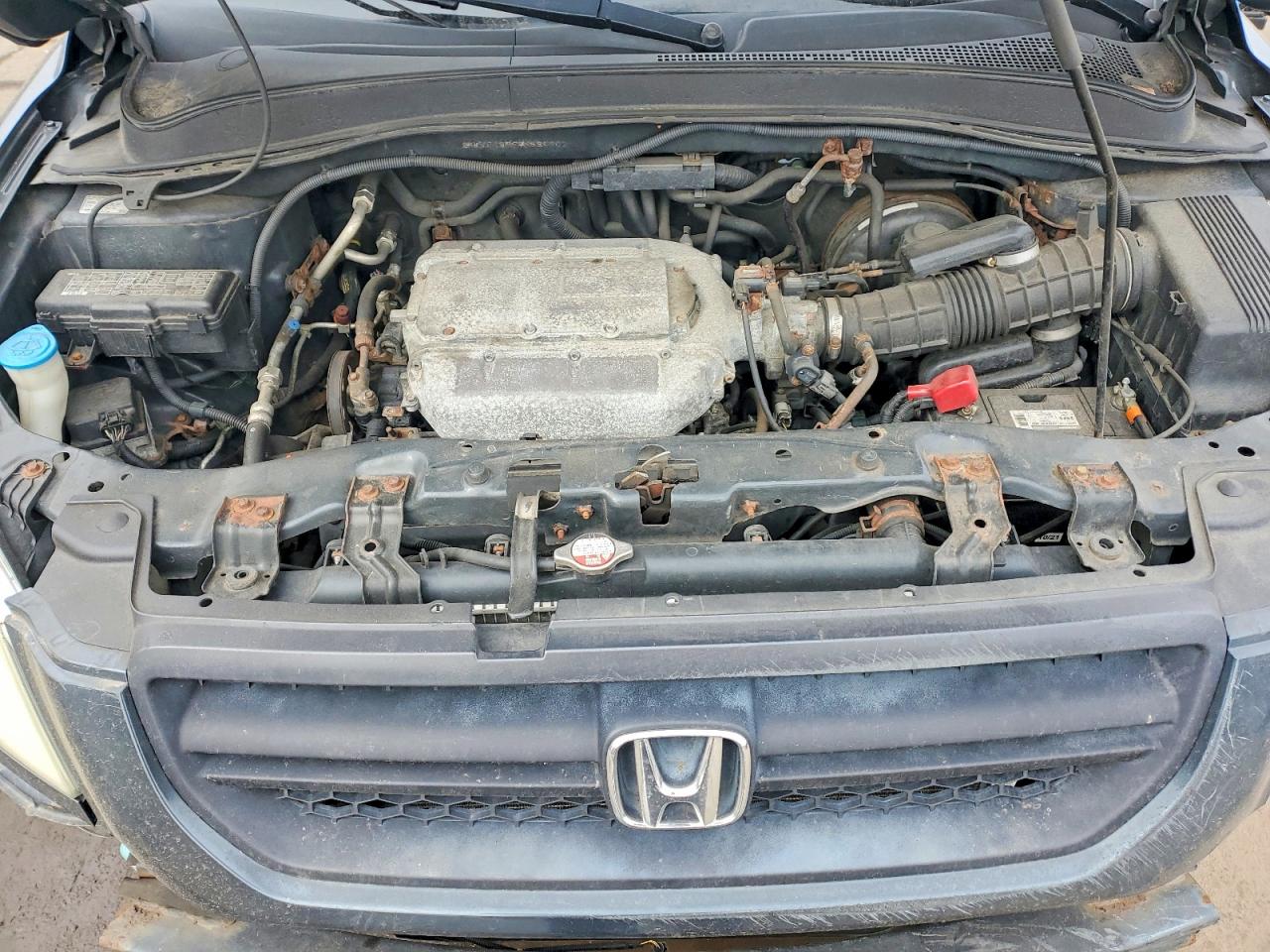 2004 Honda Pilot Exl Charcoal vin: 2HKYF18594H584902
