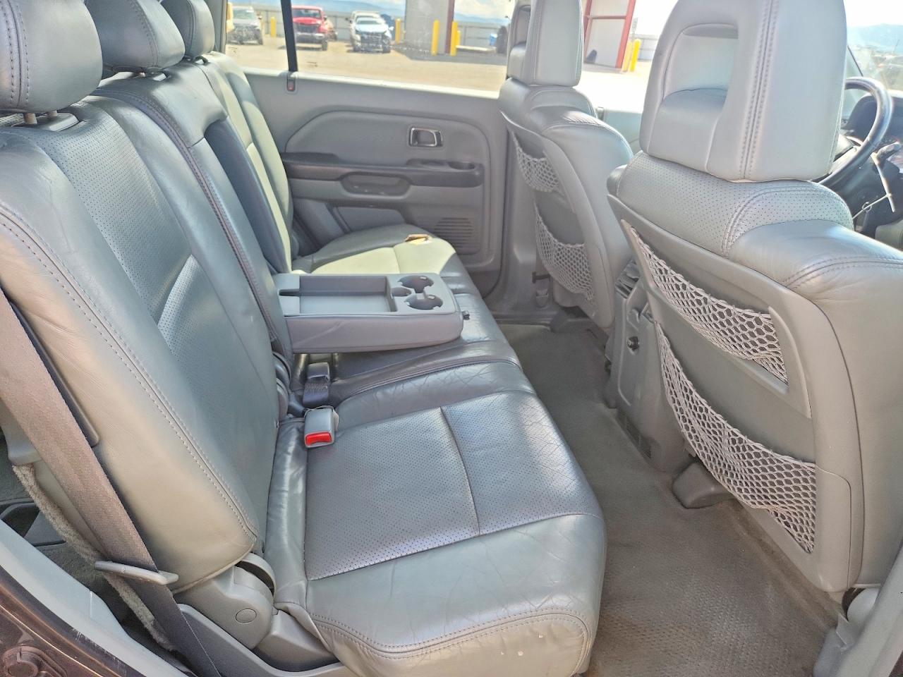 2004 Honda Pilot Exl Gray vin: 2HKYF18594H588092