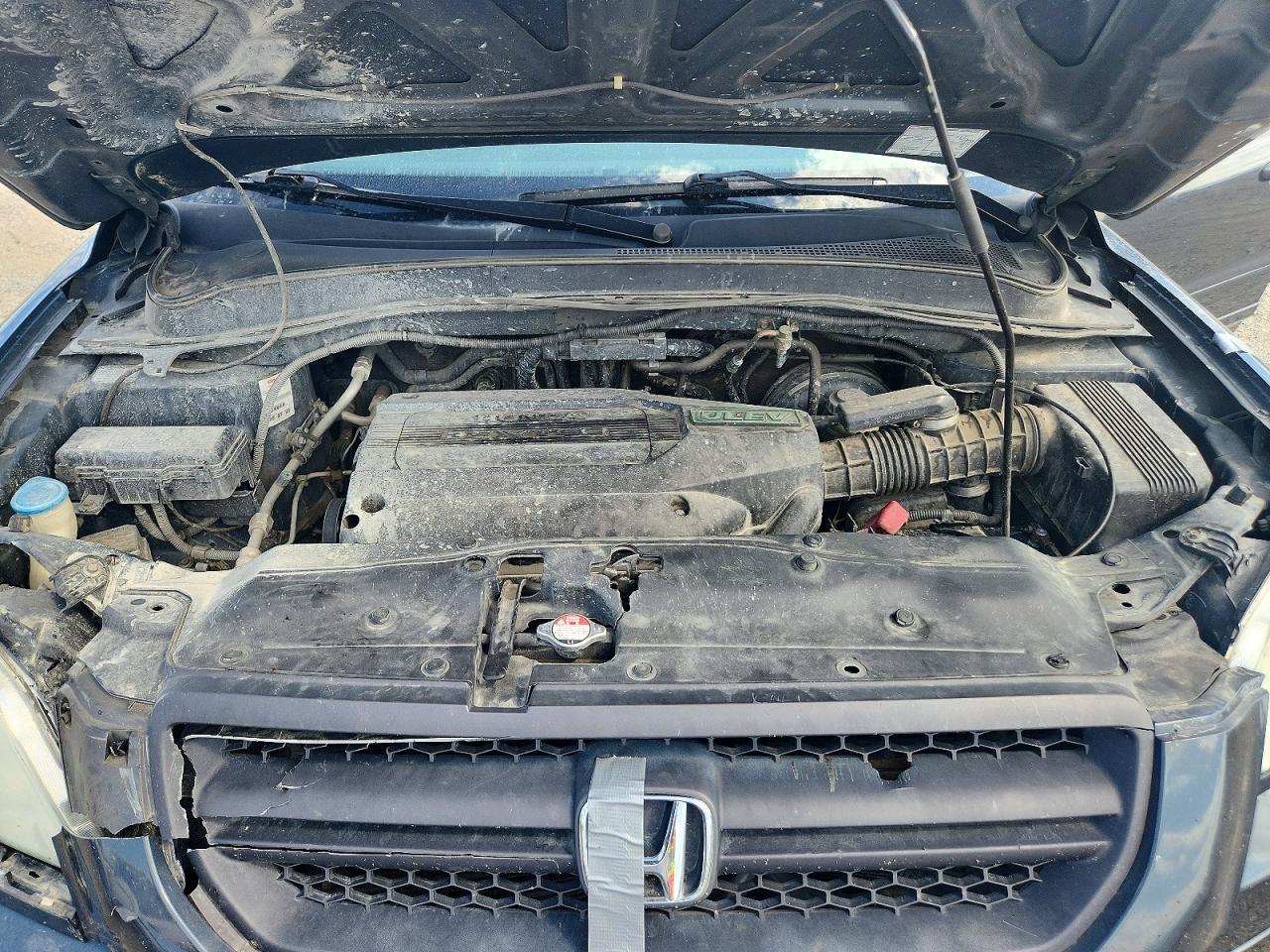 2004 Honda Pilot Exl Gray vin: 2HKYF18594H588092