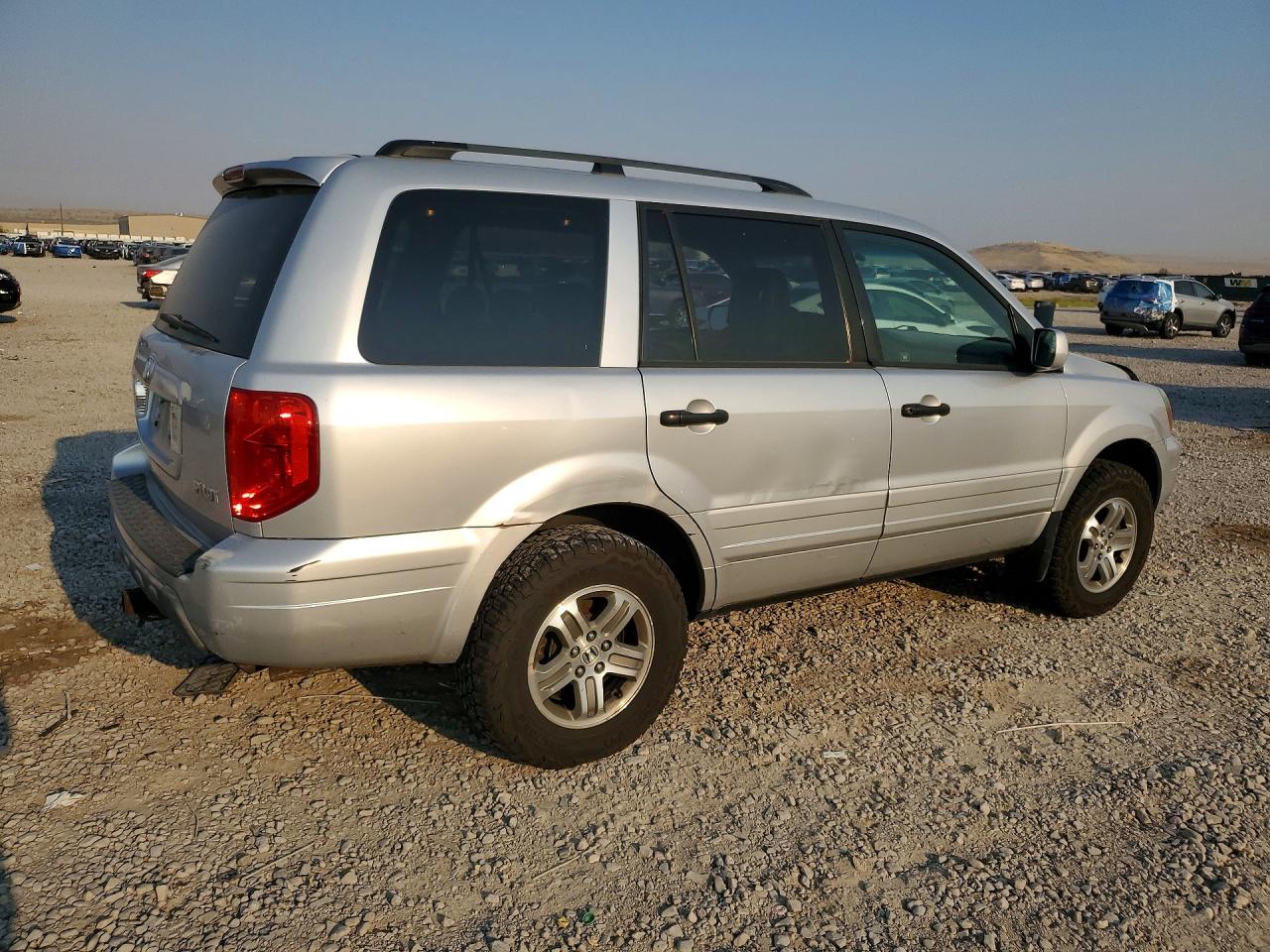 2004 Honda Pilot Exl Серебряный vin: 2HKYF18594H617283