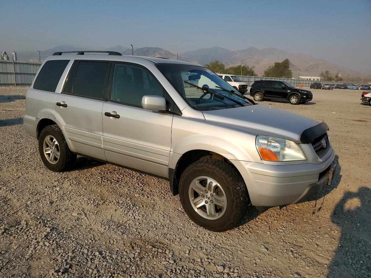 2004 Honda Pilot Exl Серебряный vin: 2HKYF18594H617283