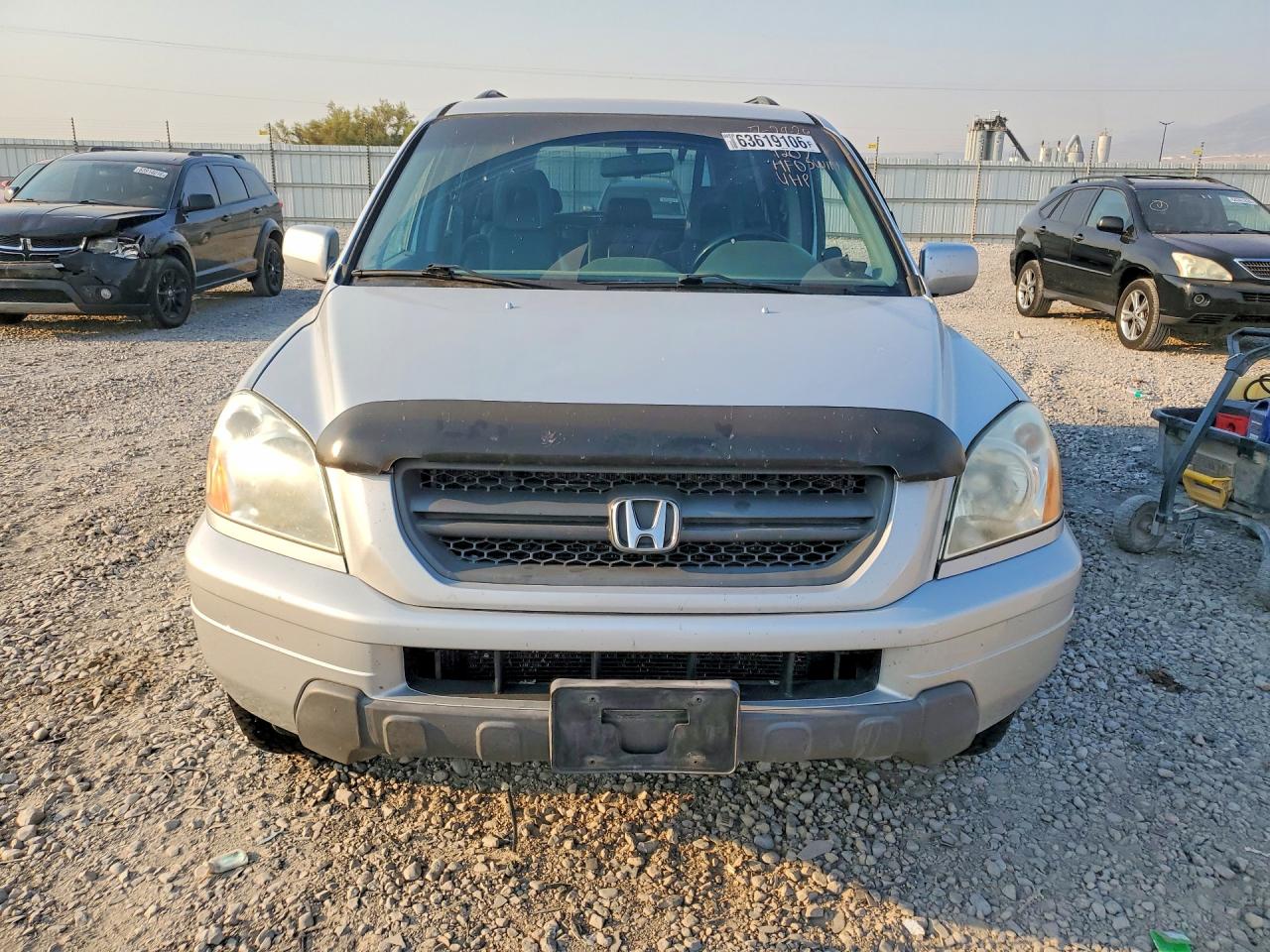 2004 Honda Pilot Exl Серебряный vin: 2HKYF18594H617283