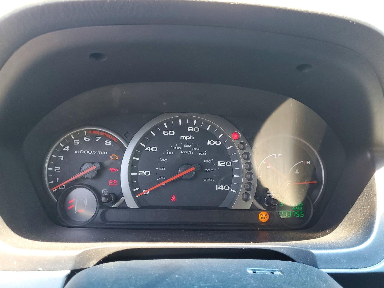 2005 Honda Pilot Exl Blue vin: 2HKYF18595H515225