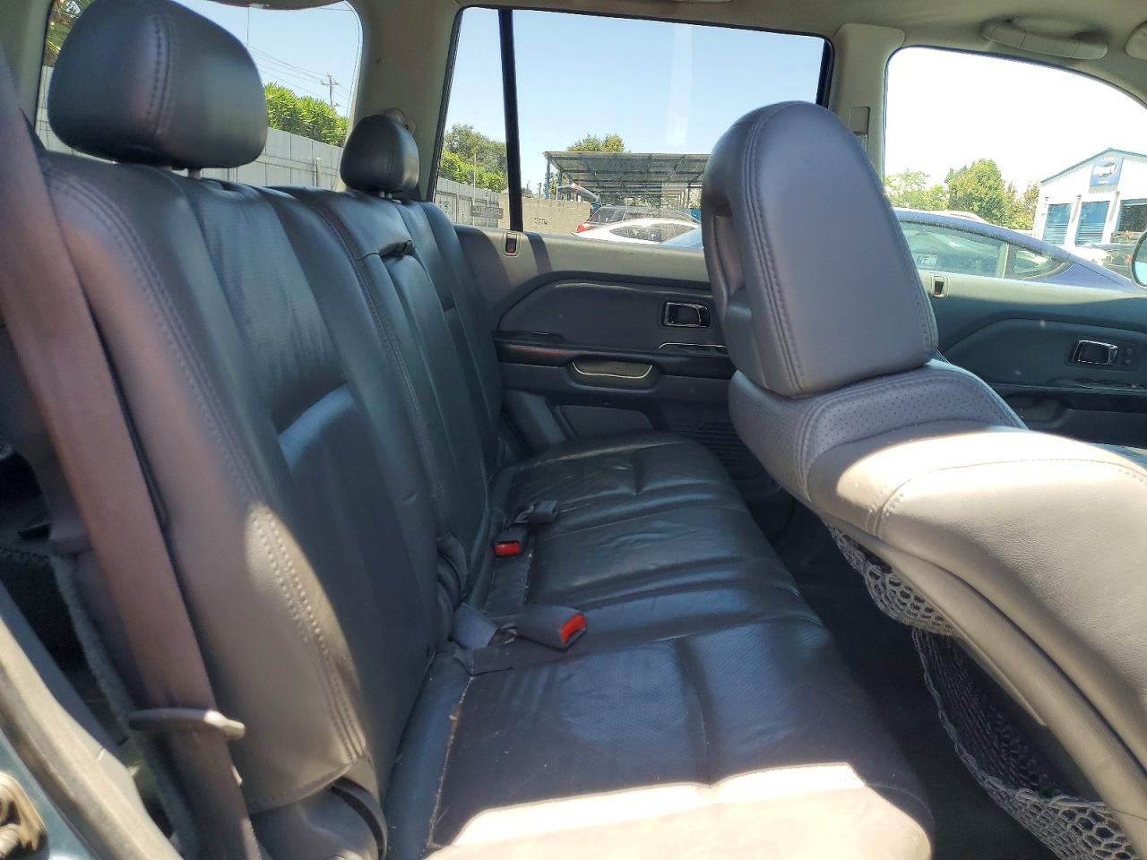 2005 Honda Pilot Exl Blue vin: 2HKYF18595H515225
