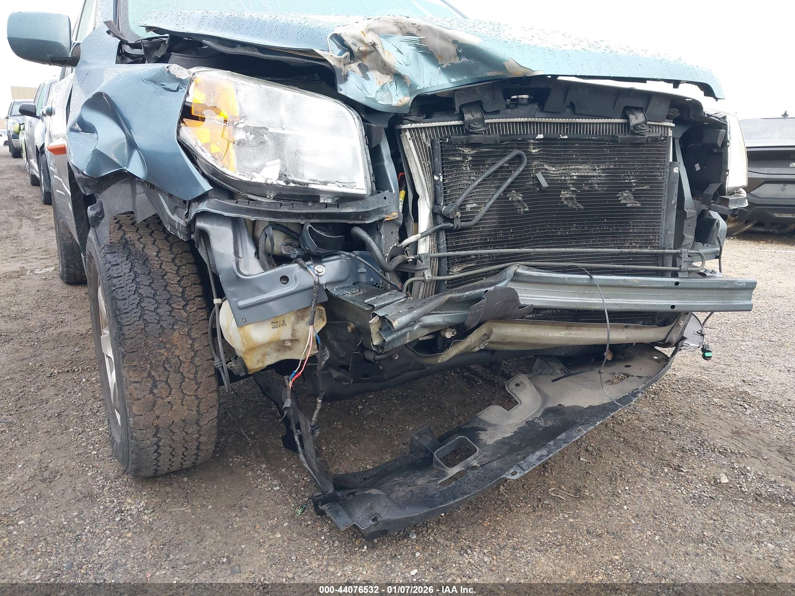 2006 Honda Pilot Ex-l Teal vin: 2HKYF18596H504923