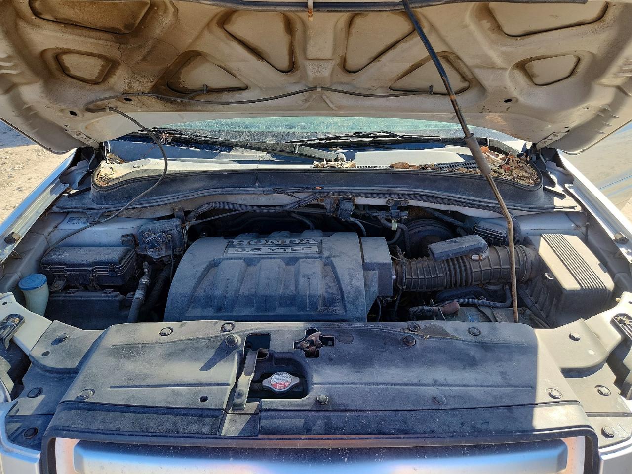 2007 Honda Pilot Exl Silver vin: 2HKYF18597H520363