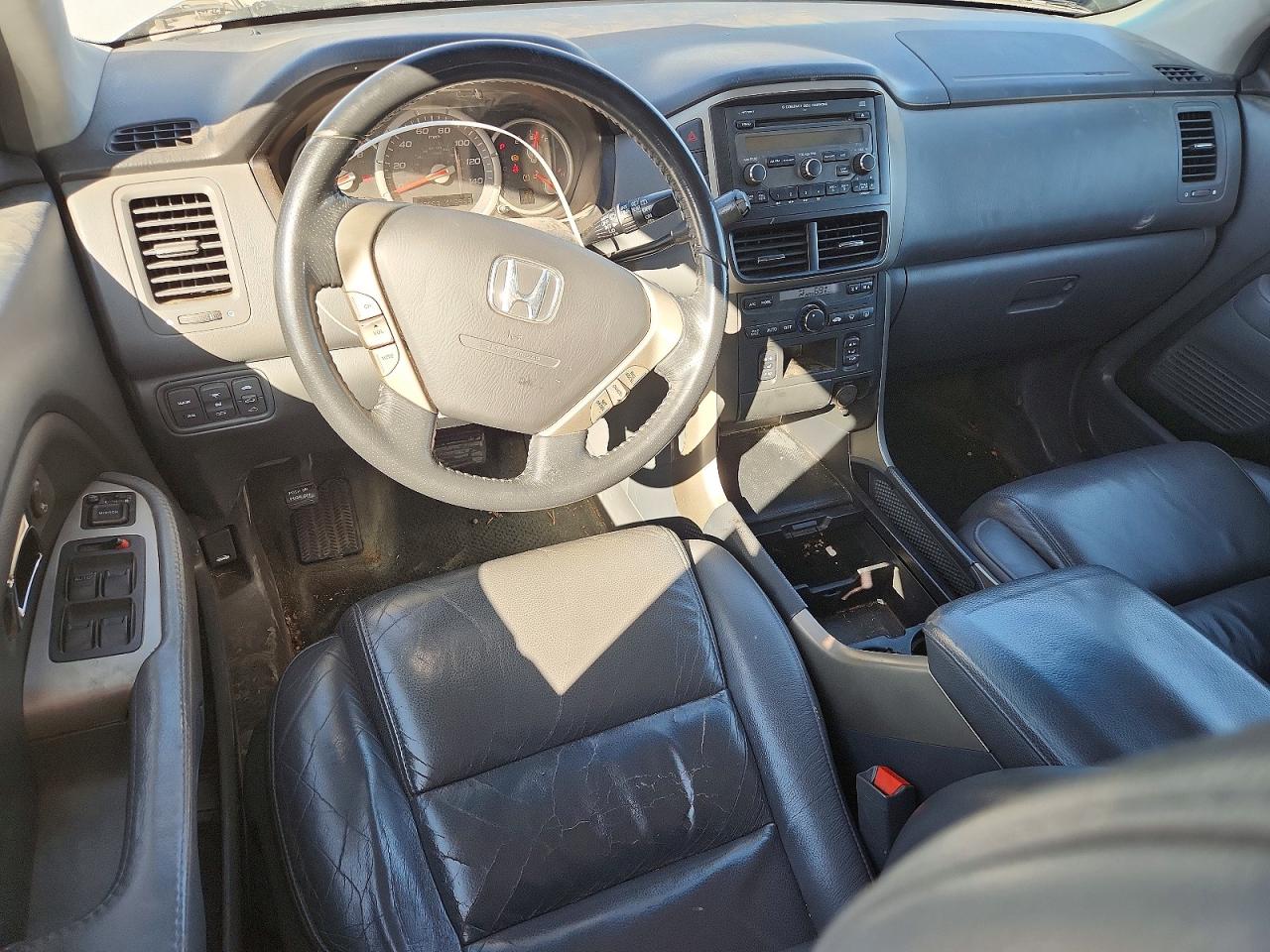2007 Honda Pilot Exl Silver vin: 2HKYF18597H520363